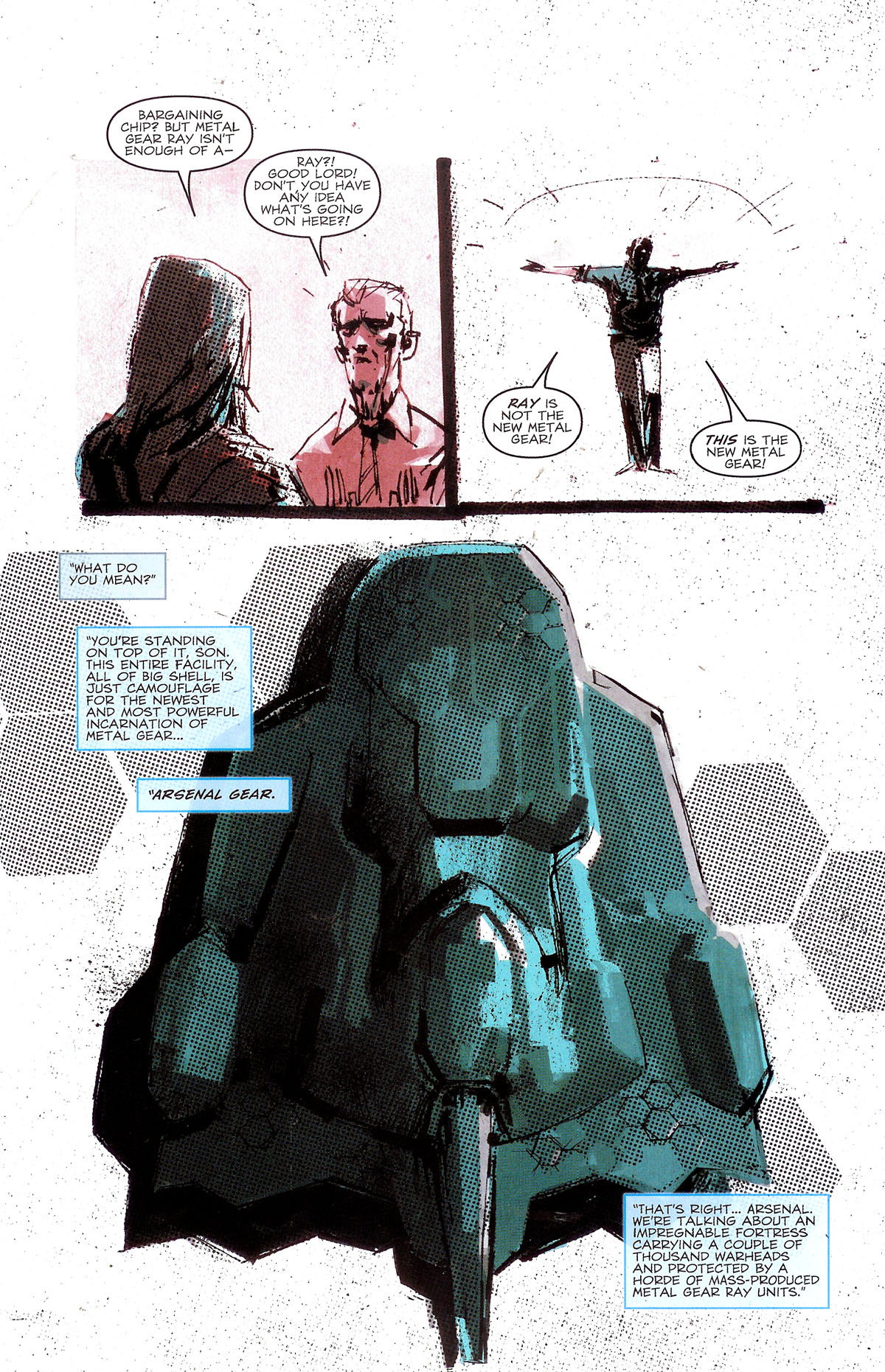 Read online Metal Gear Solid: Sons of Liberty comic -  Issue #7 - 12