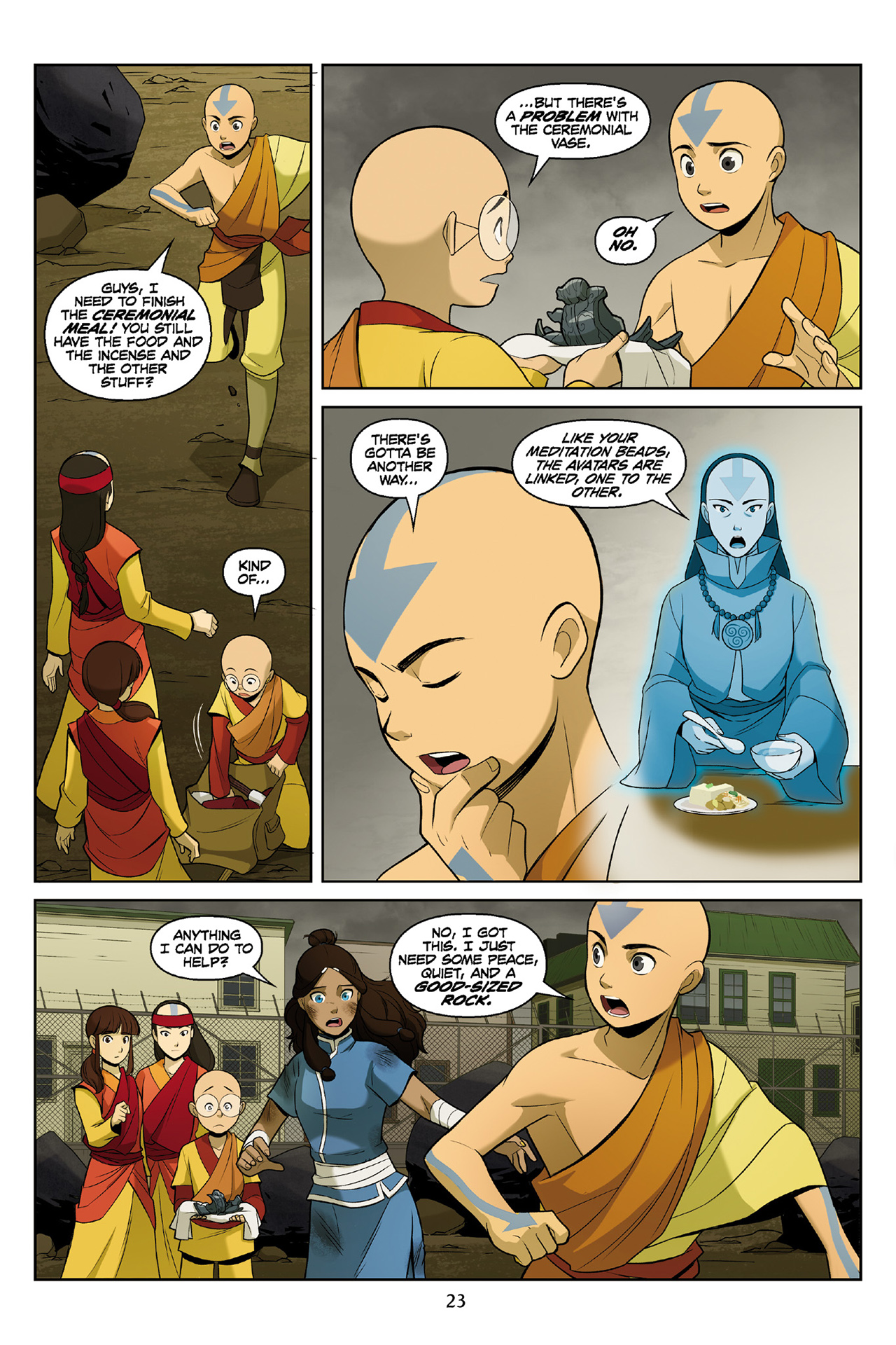 Read online Nickelodeon Avatar: The Last Airbender - The Rift comic -  Issue # Part 3 - 24