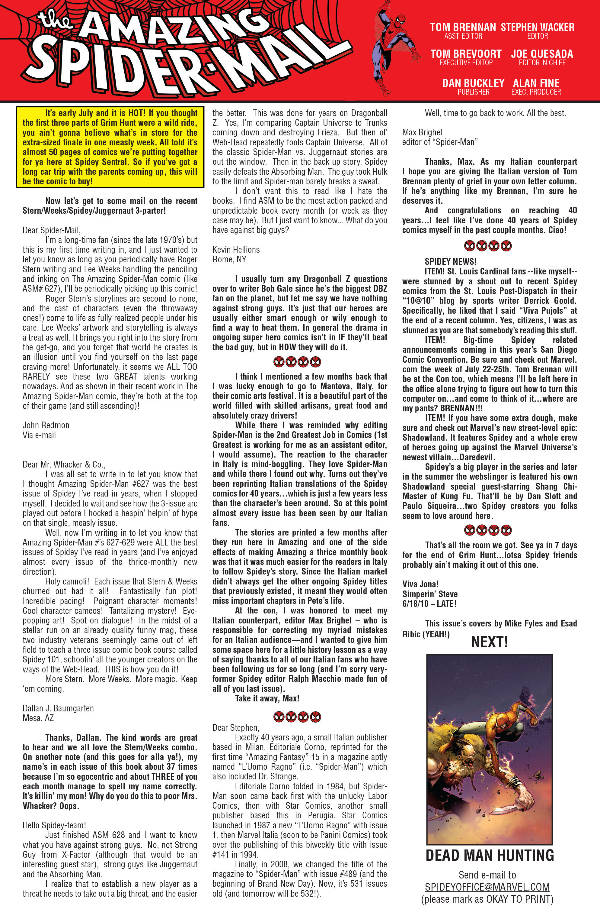 Read online Amazing Spider-Man: Grim Hunt comic -  Issue # TPB (Part 2) - 12