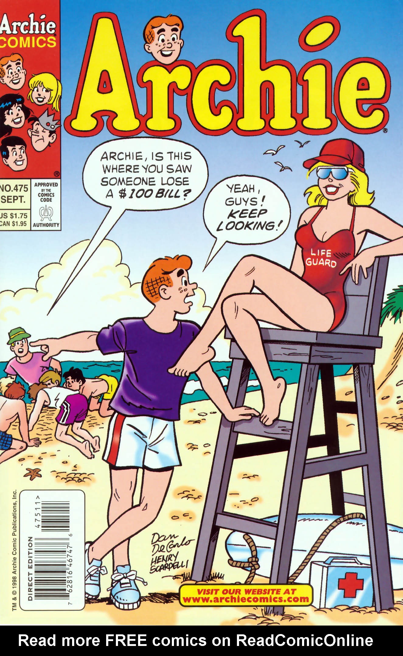 Read online Archie (1960) comic -  Issue #475 - 1