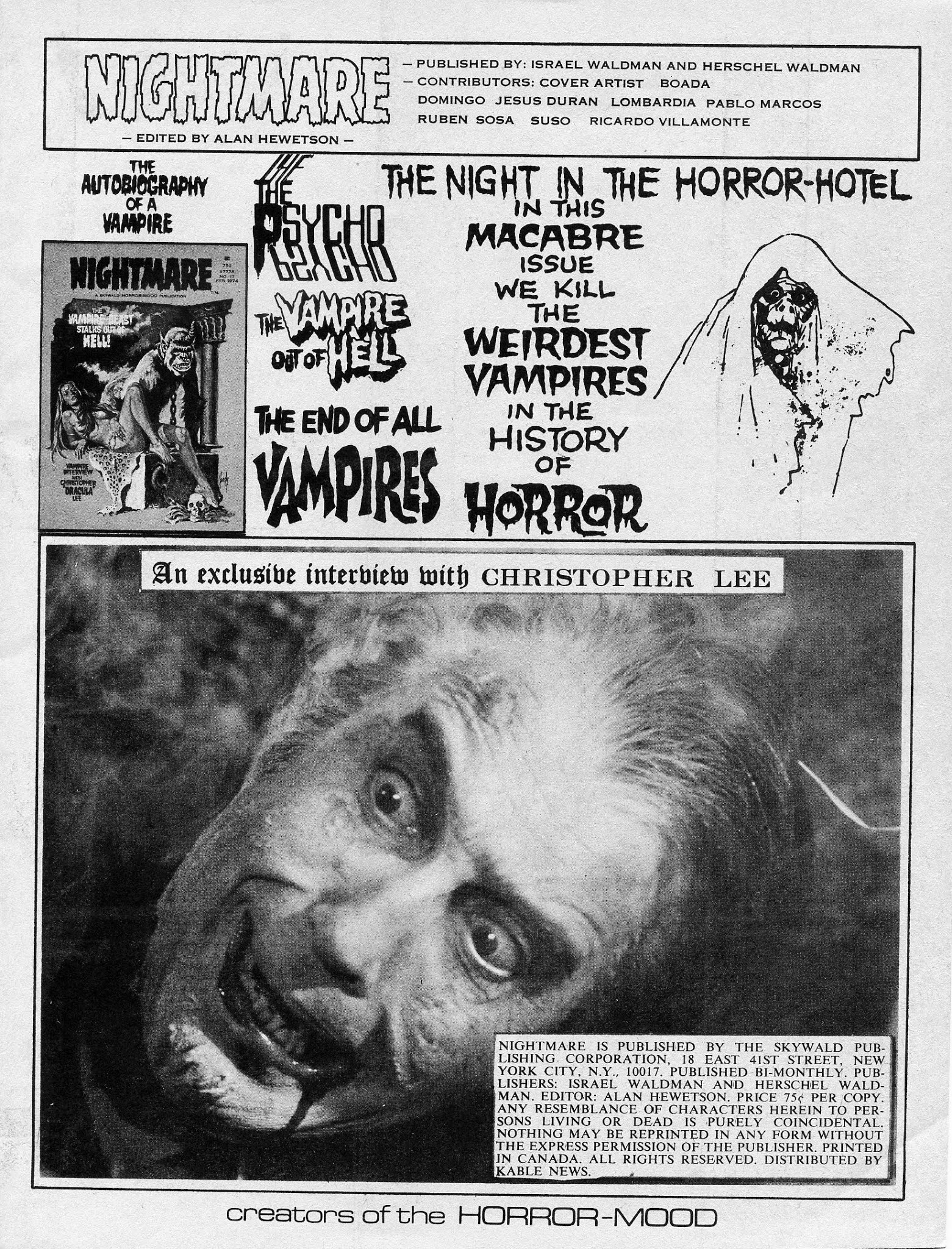 Read online Nightmare (1970) comic -  Issue #17 - 3