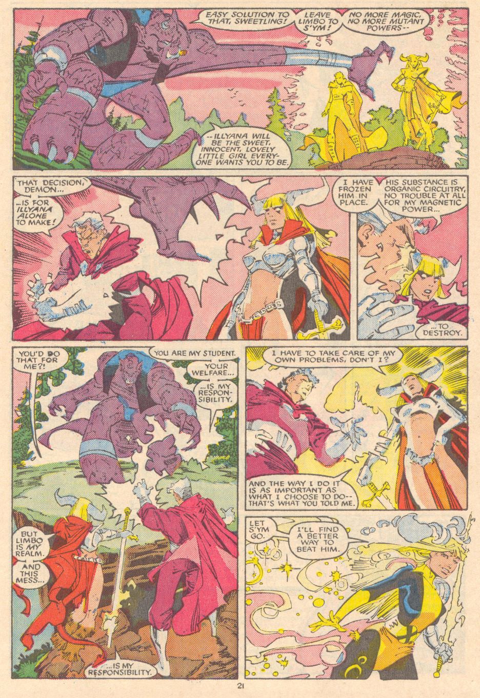 Read online The New Mutants comic -  Issue #52 - 22