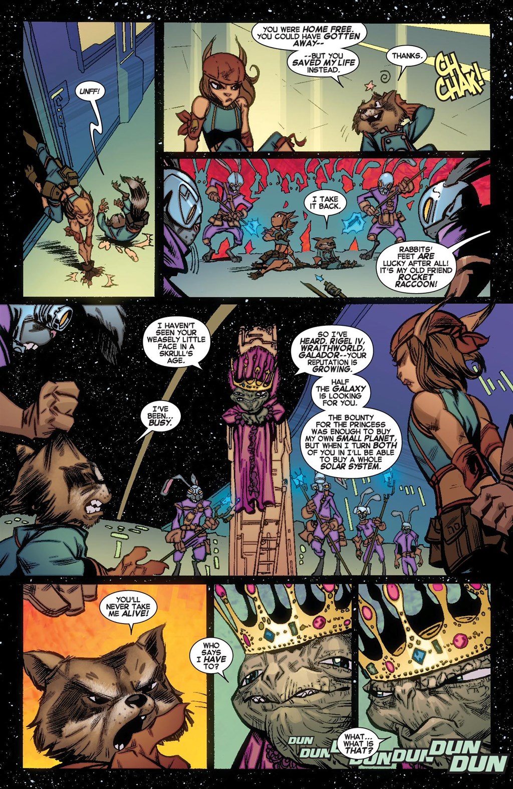 Read online Marvel-Verse: Rocket & Groot comic -  Issue # TPB - 35