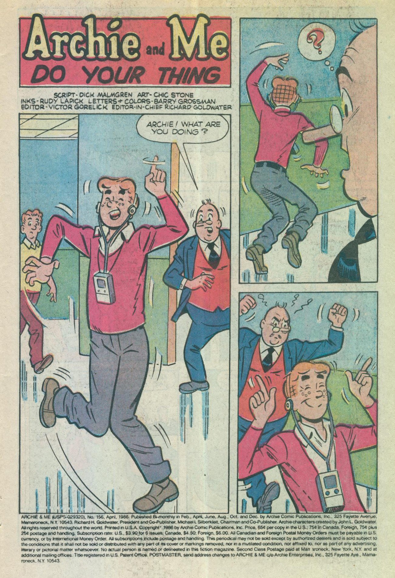 Read online Archie and Me comic -  Issue #156 - 3