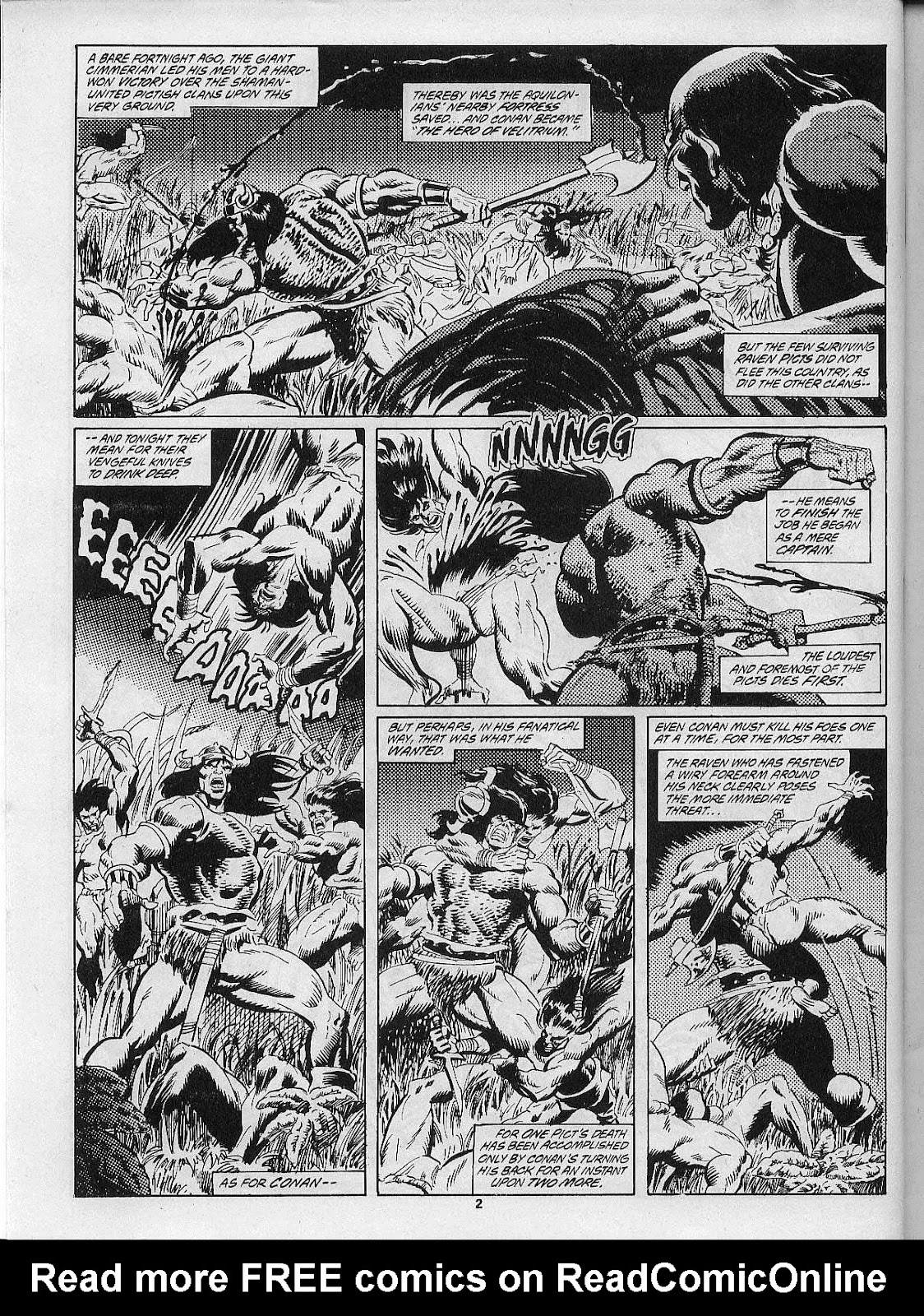 The Savage Sword Of Conan issue 201 - Page 4