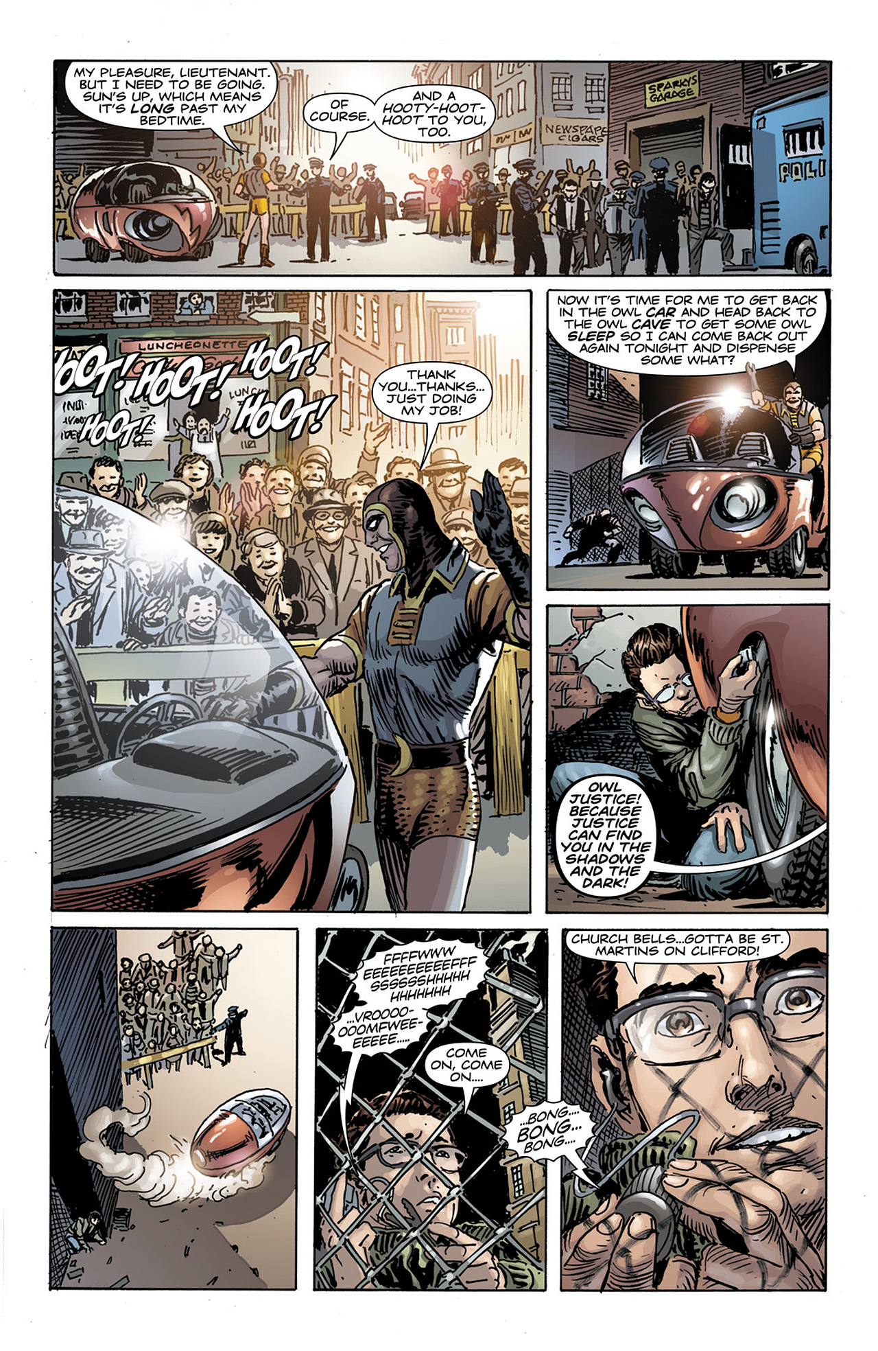 Read online Before Watchmen: Nite Owl comic -  Issue #1 - 8