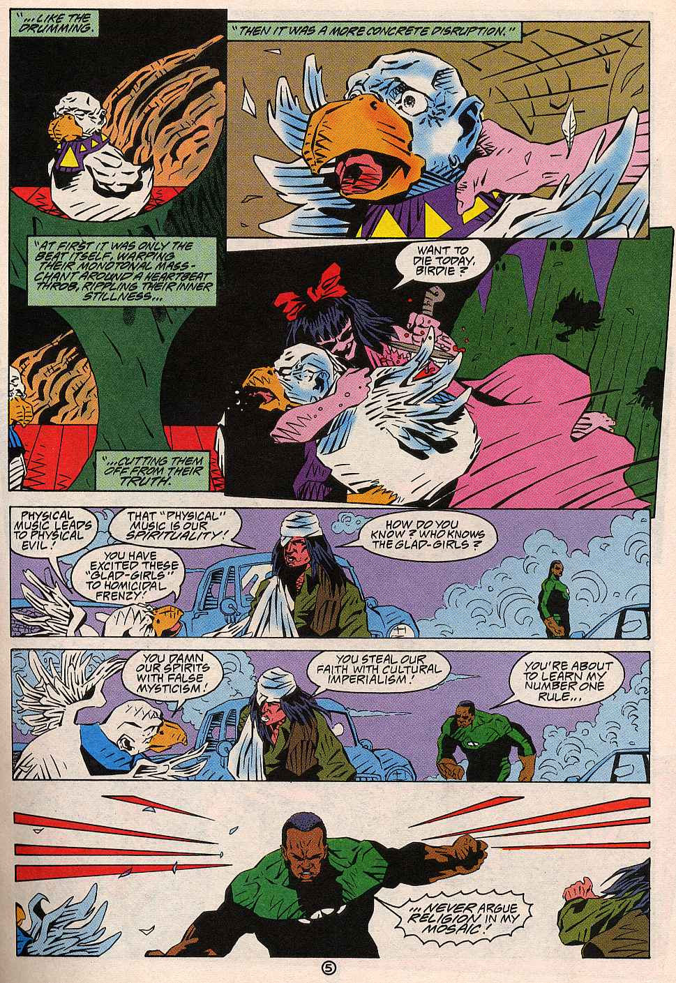 Read online Green Lantern: Mosaic comic -  Issue #7 - 6