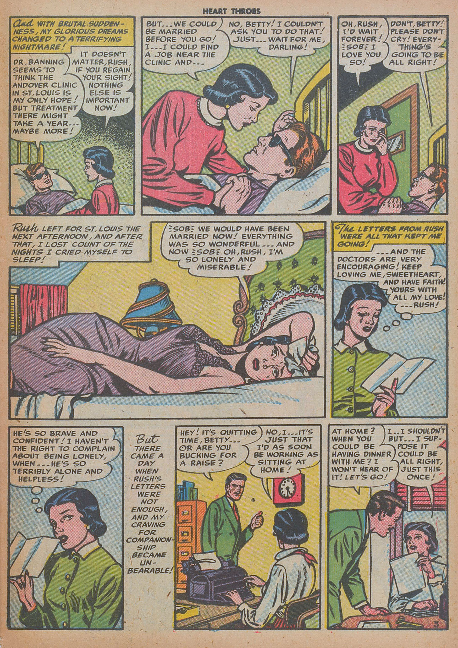 Read online Heart Throbs comic -  Issue #35 - 29