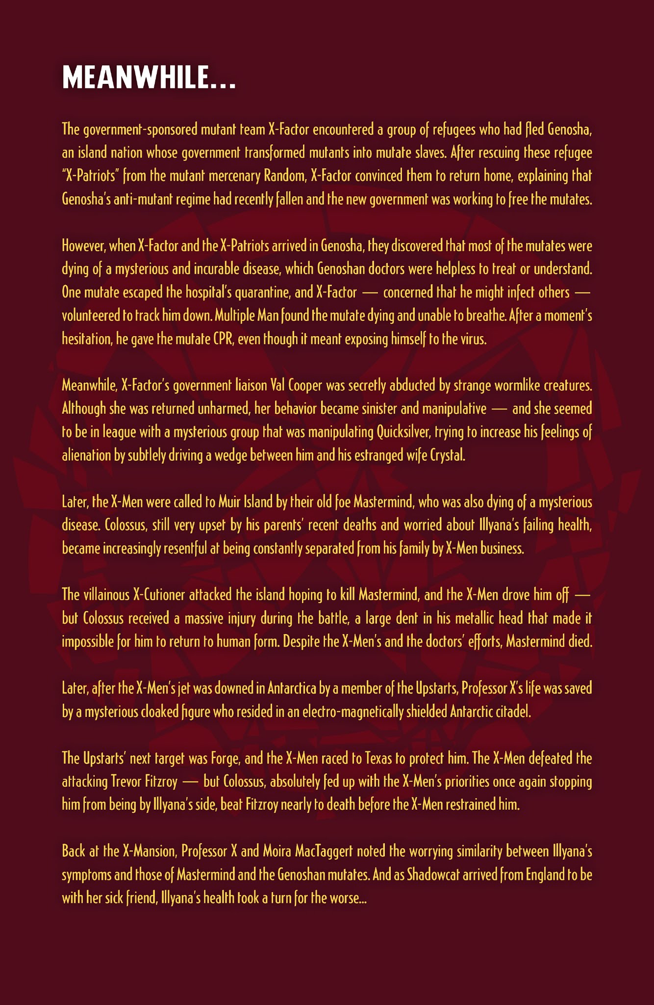 Read online X-Men: Fatal Attractions comic -  Issue # TPB (Part 1) - 100