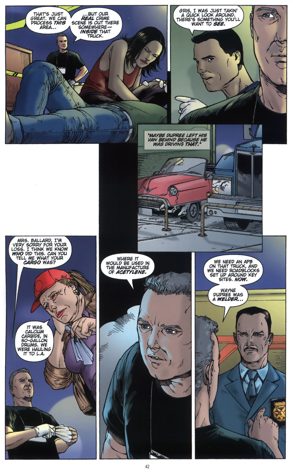 Read online CSI: Crime Scene Investigation: Thicker Than Blood comic -  Issue # Full - 44