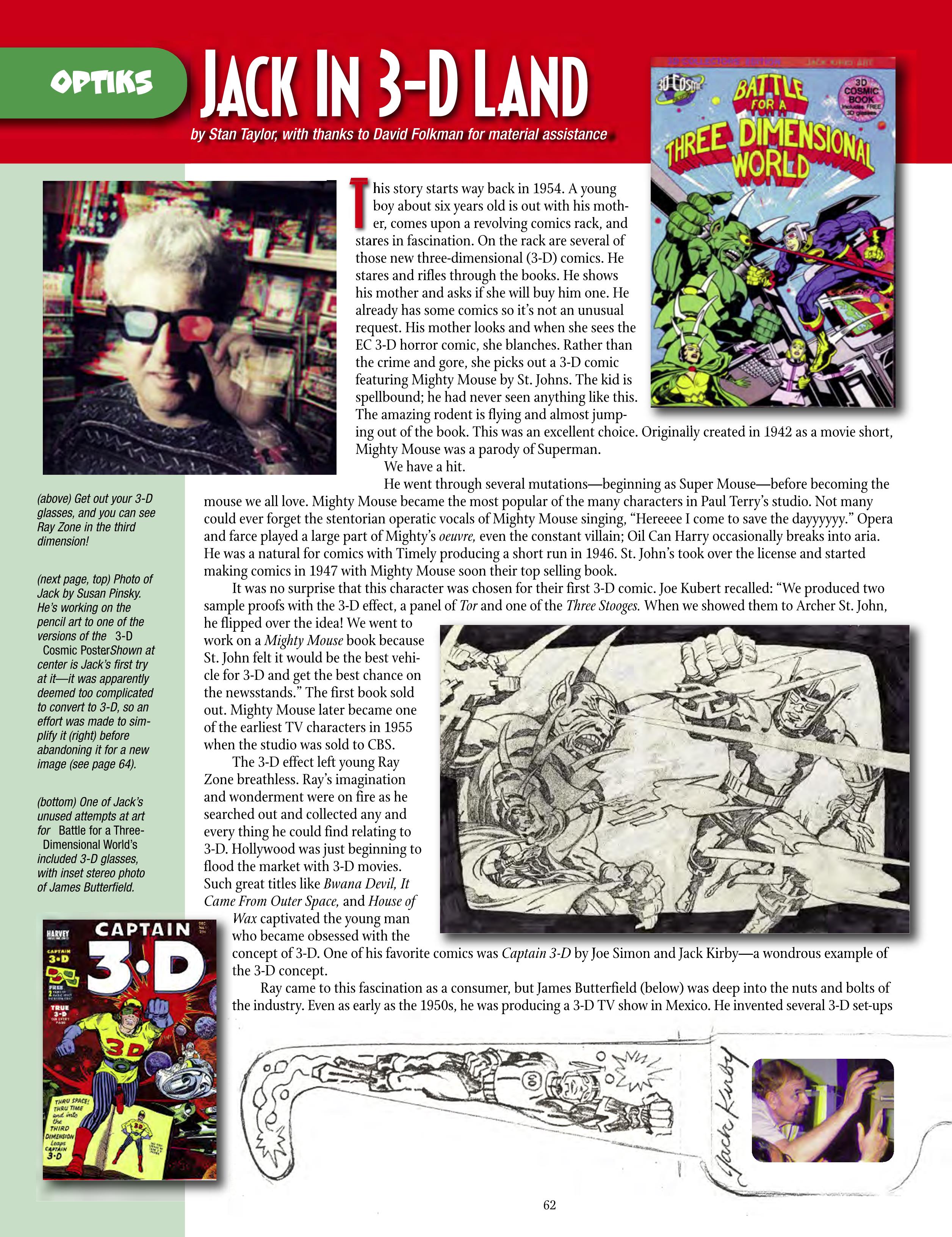 Read online The Jack Kirby Collector comic -  Issue #69 - 64