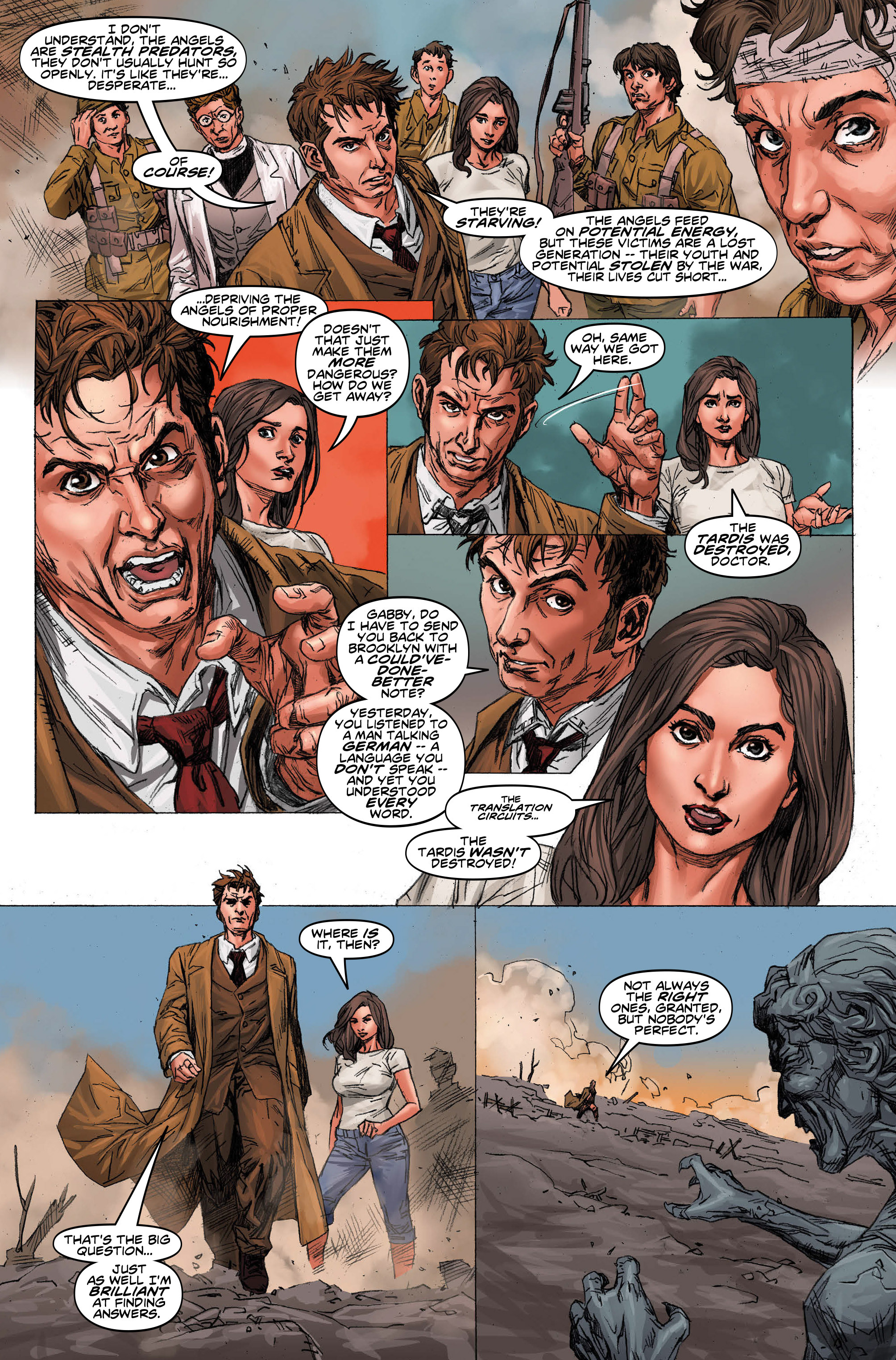 Read online Doctor Who: The Tenth Doctor comic -  Issue #8 - 21