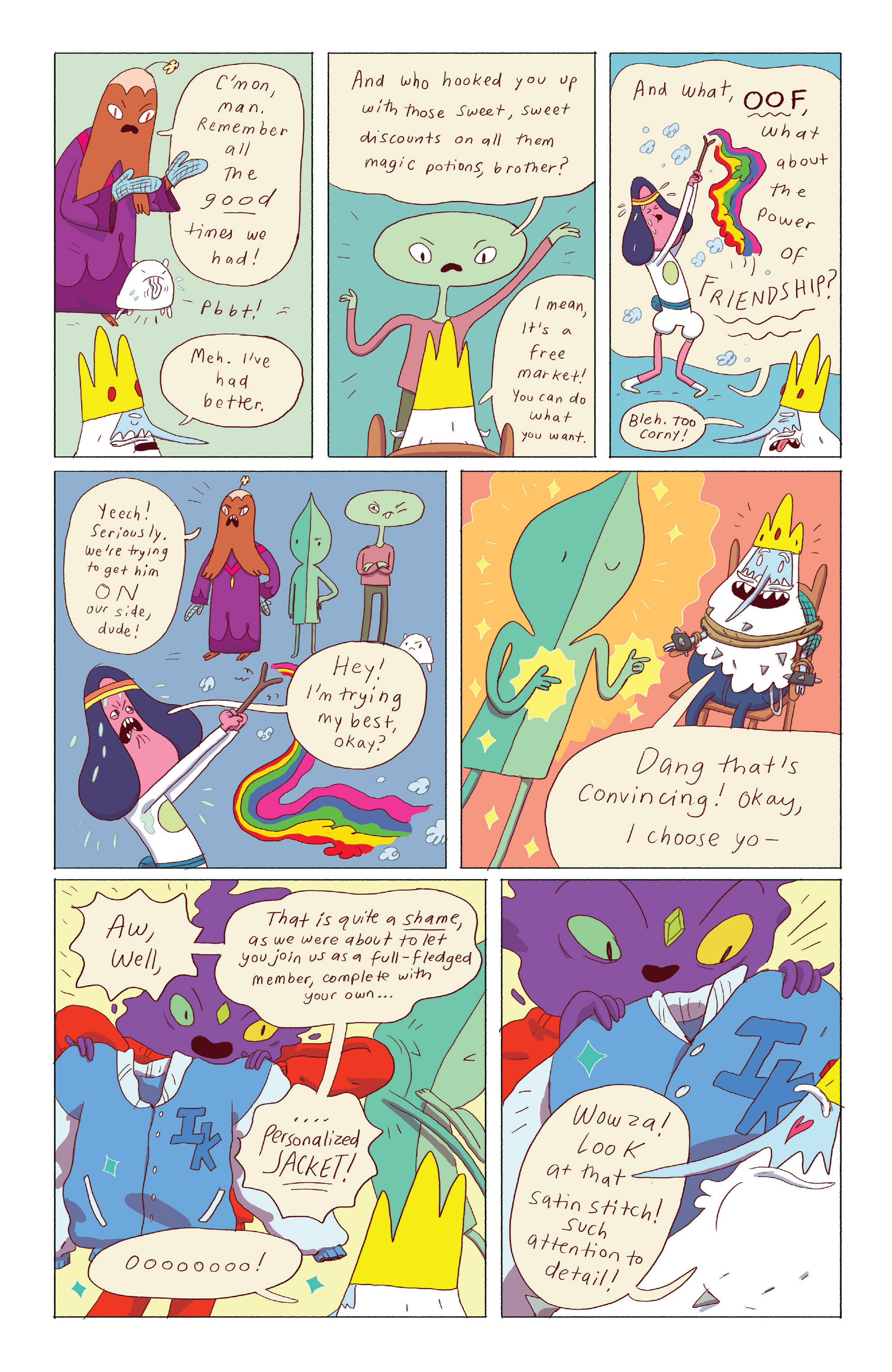 Read online Adventure Time: Ice King comic -  Issue #4 - 5