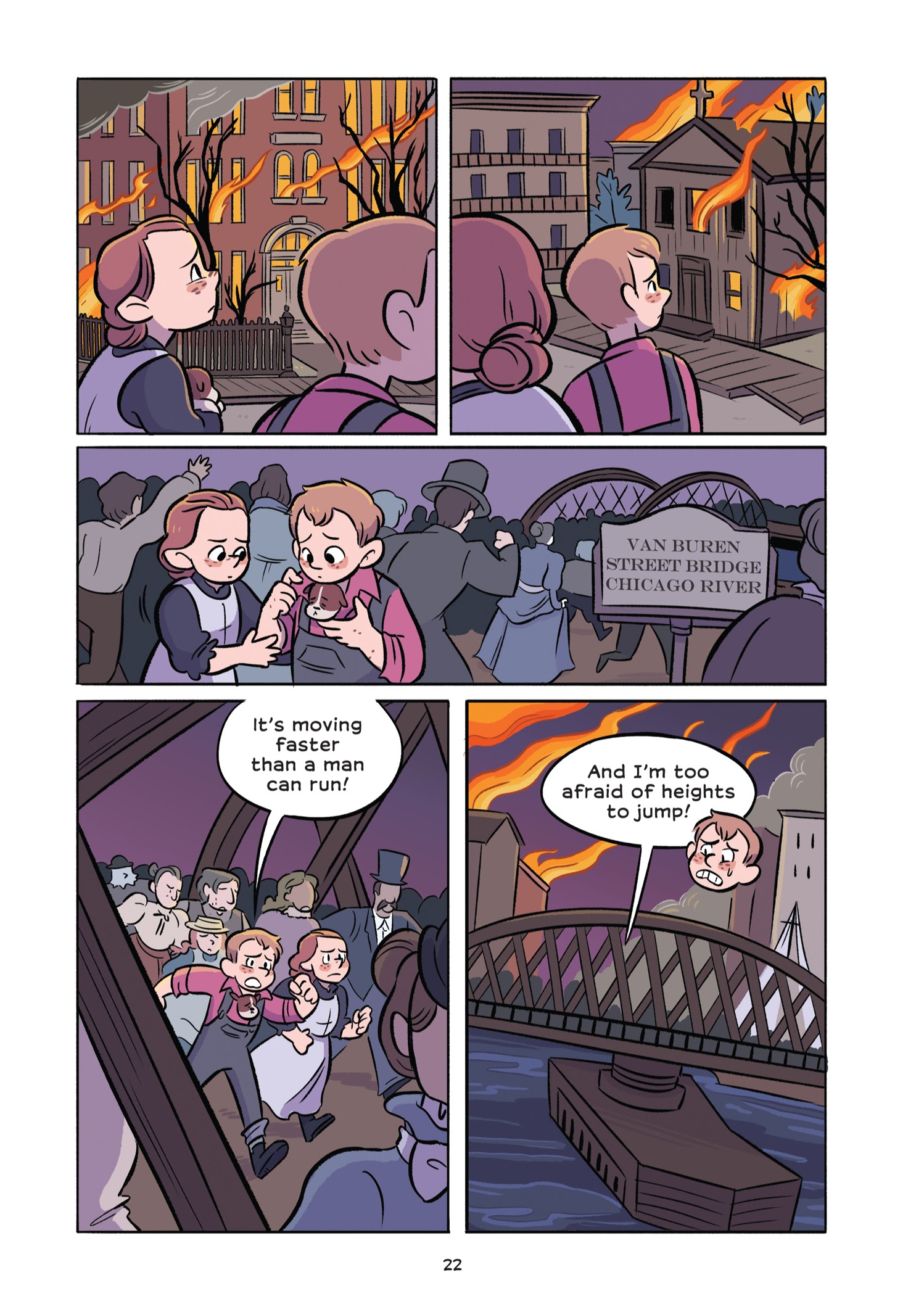 Read online History Comics comic -  Issue # The Great Chicago Fire: Rising From the Ashes - 31
