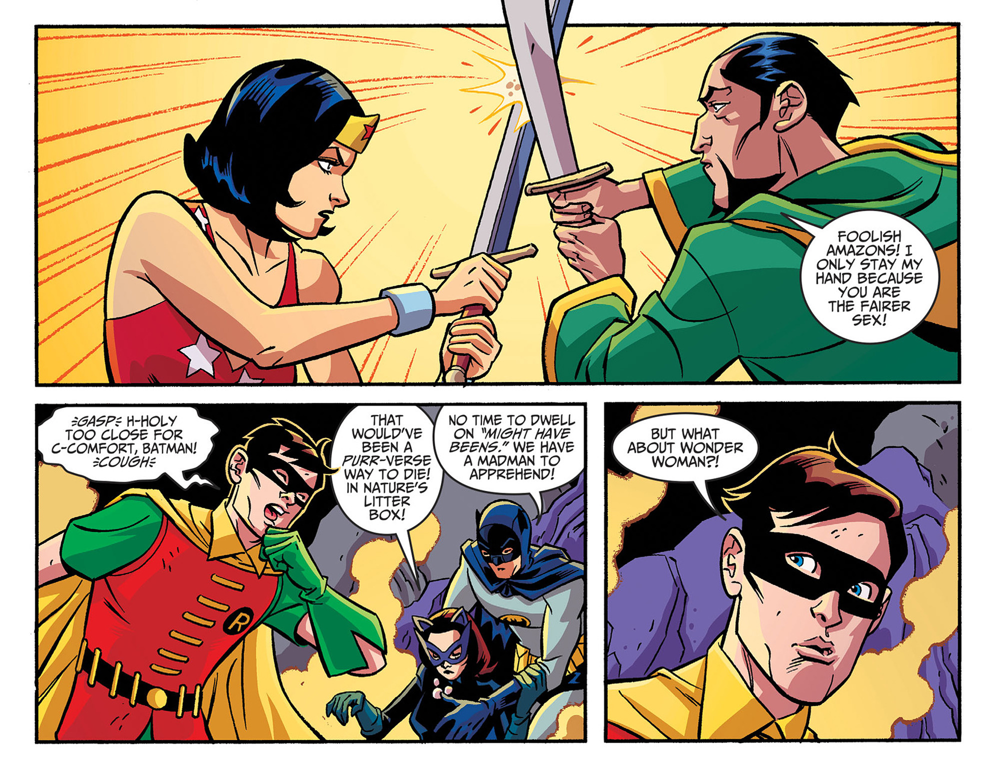 Read online Batman '66 Meets Wonder Woman '77 comic -  Issue #8 - 8