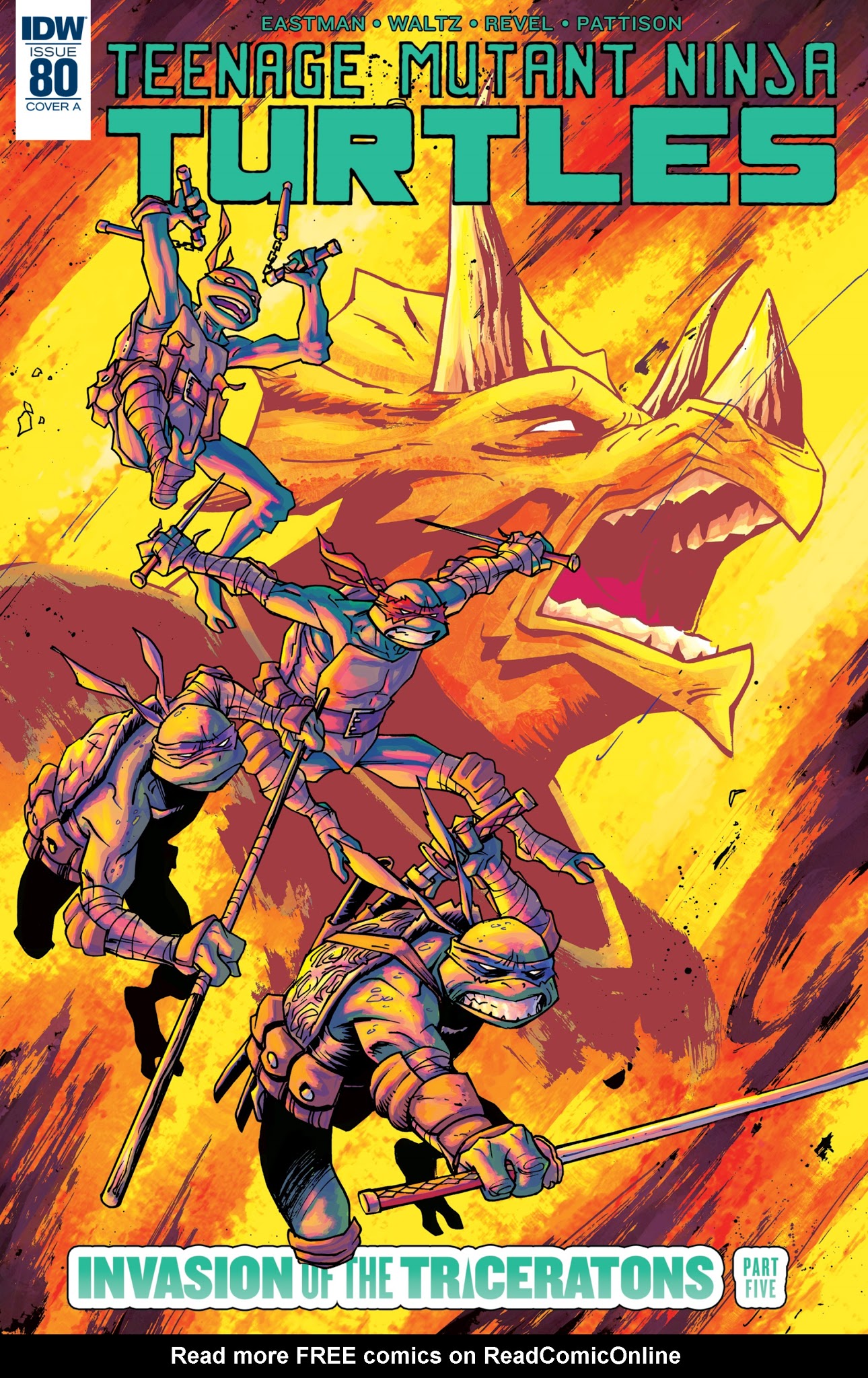 Read online Teenage Mutant Ninja Turtles (2011) comic -  Issue #80 - 1