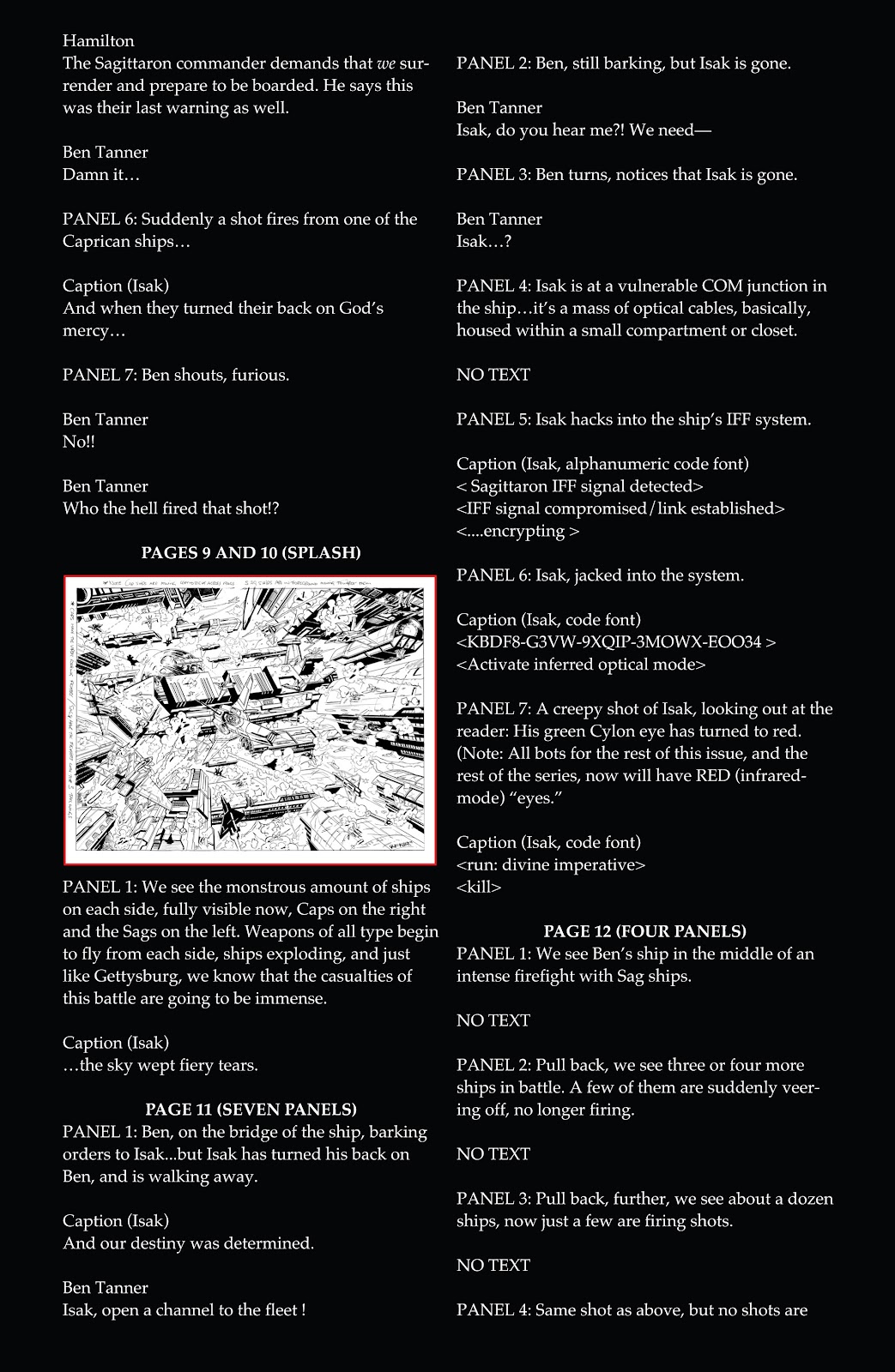 Battlestar Galactica: Cylon War issue 3 - Page 31
