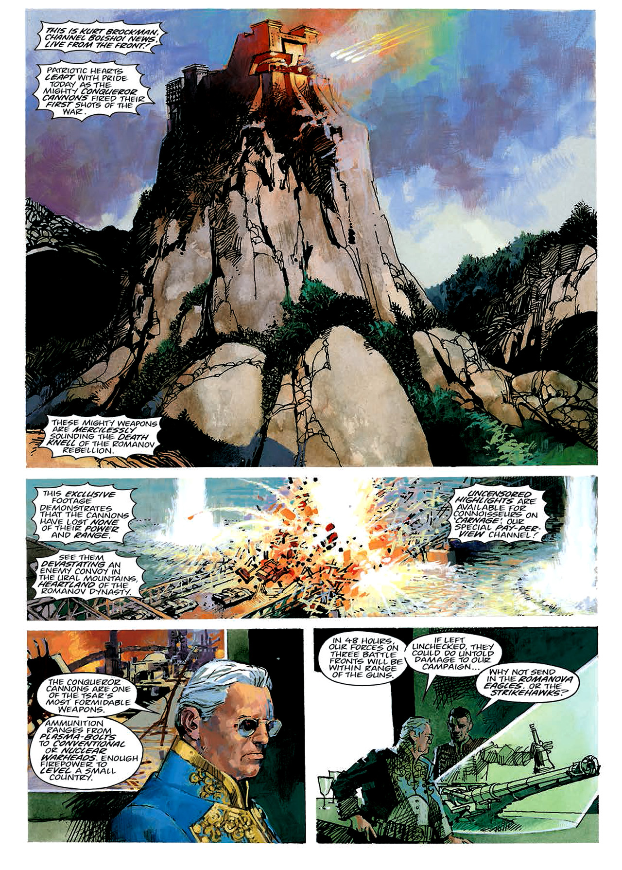 Read online Nikolai Dante comic -  Issue # TPB 4 - 23