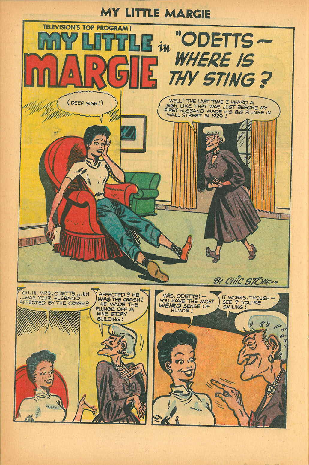 Read online My Little Margie (1954) comic -  Issue #6 - 24