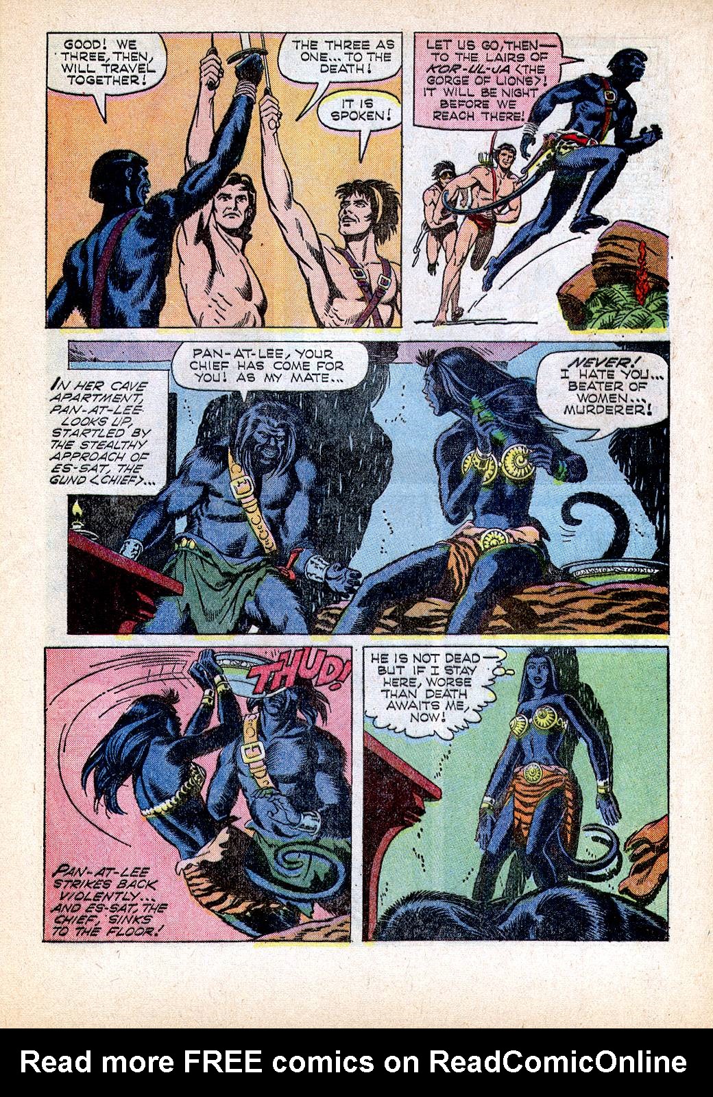 Read online Tarzan (1962) comic -  Issue #166 - 9