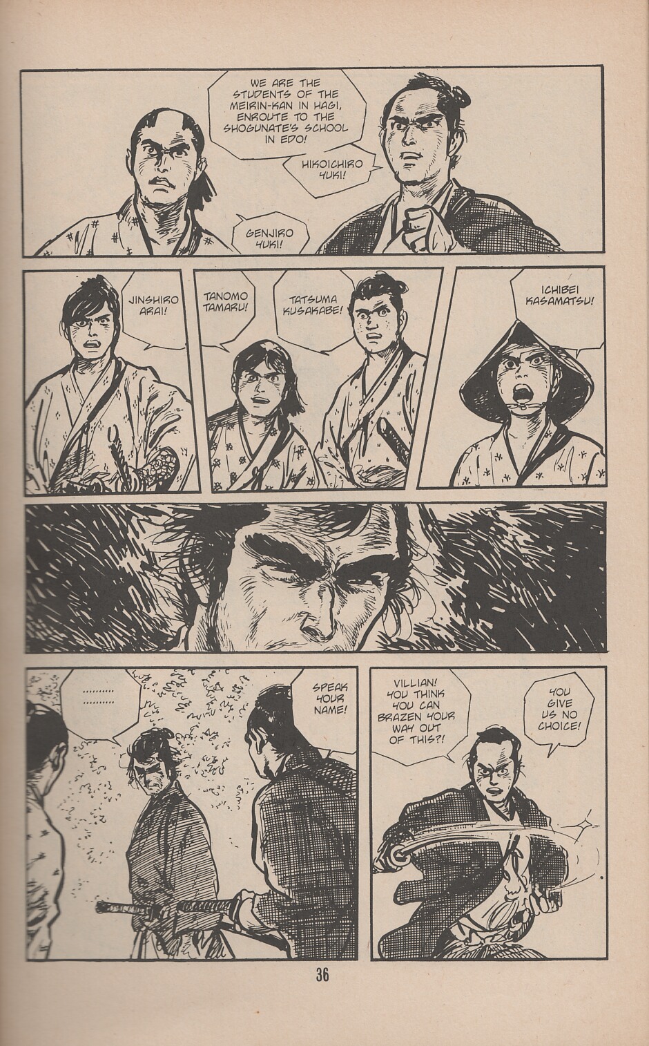 Read online Lone Wolf and Cub comic -  Issue #37 - 40