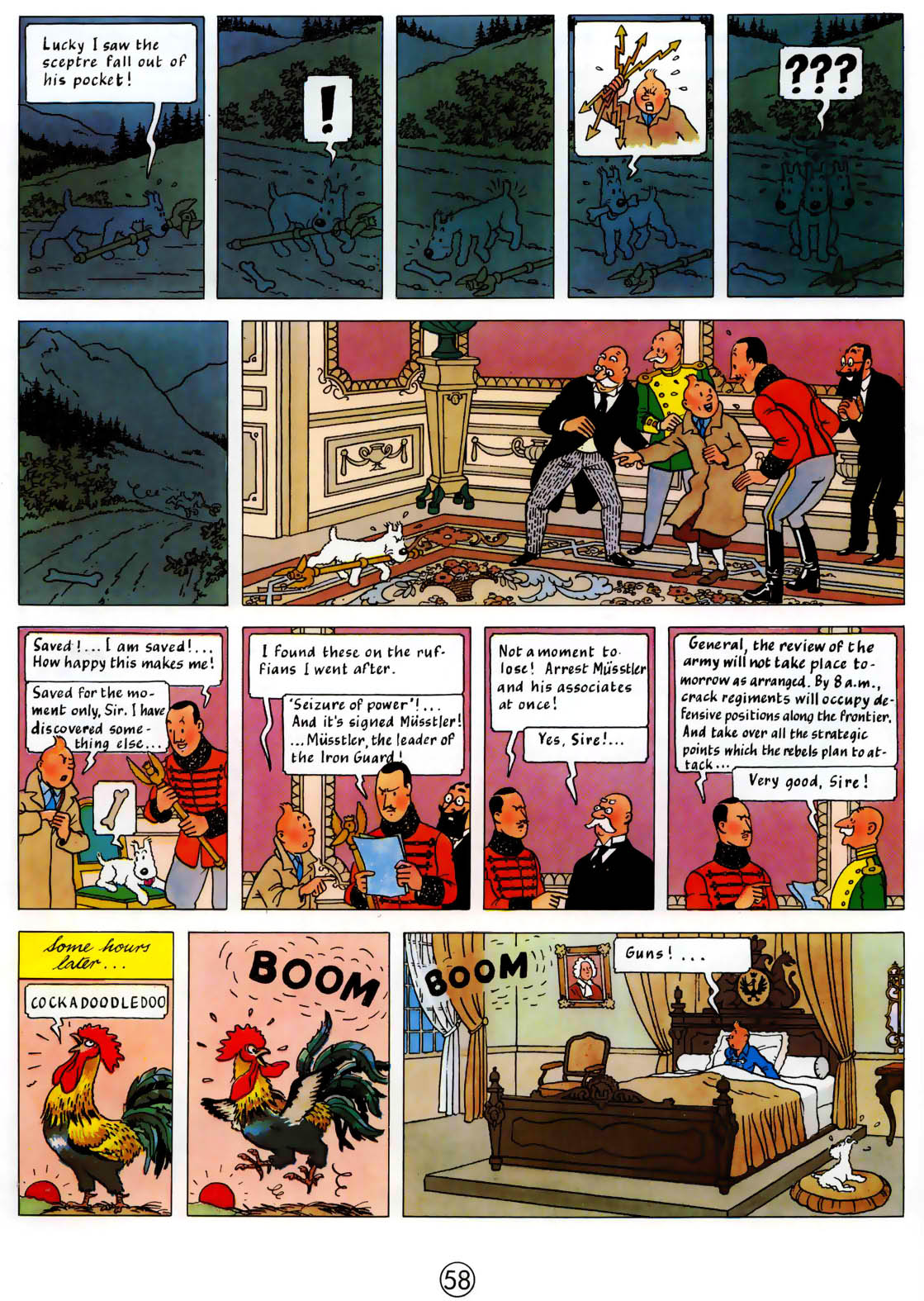 Read online The Adventures of Tintin comic -  Issue #8 - 61