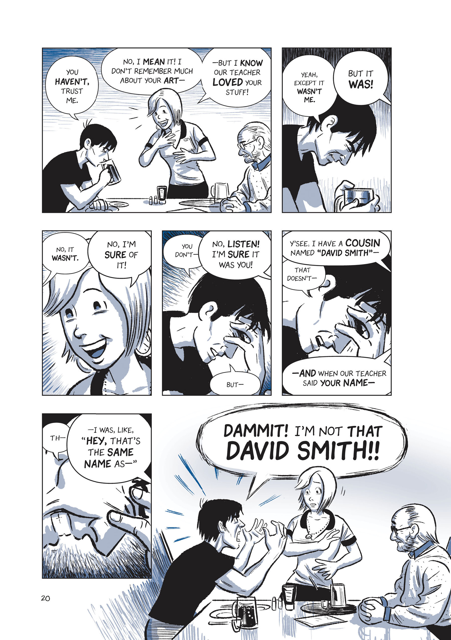 Read online The Sculptor comic -  Issue # Part 1 - 20