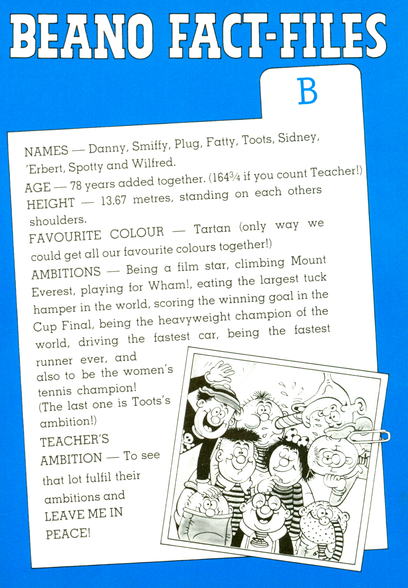 Read online The Beano Book (Annual) comic -  Issue #1987 - 49