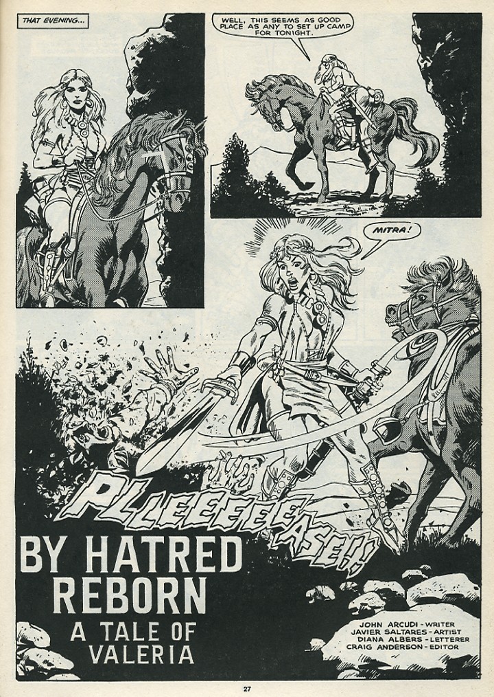 Read online The Savage Sword Of Conan comic -  Issue #172 - 29
