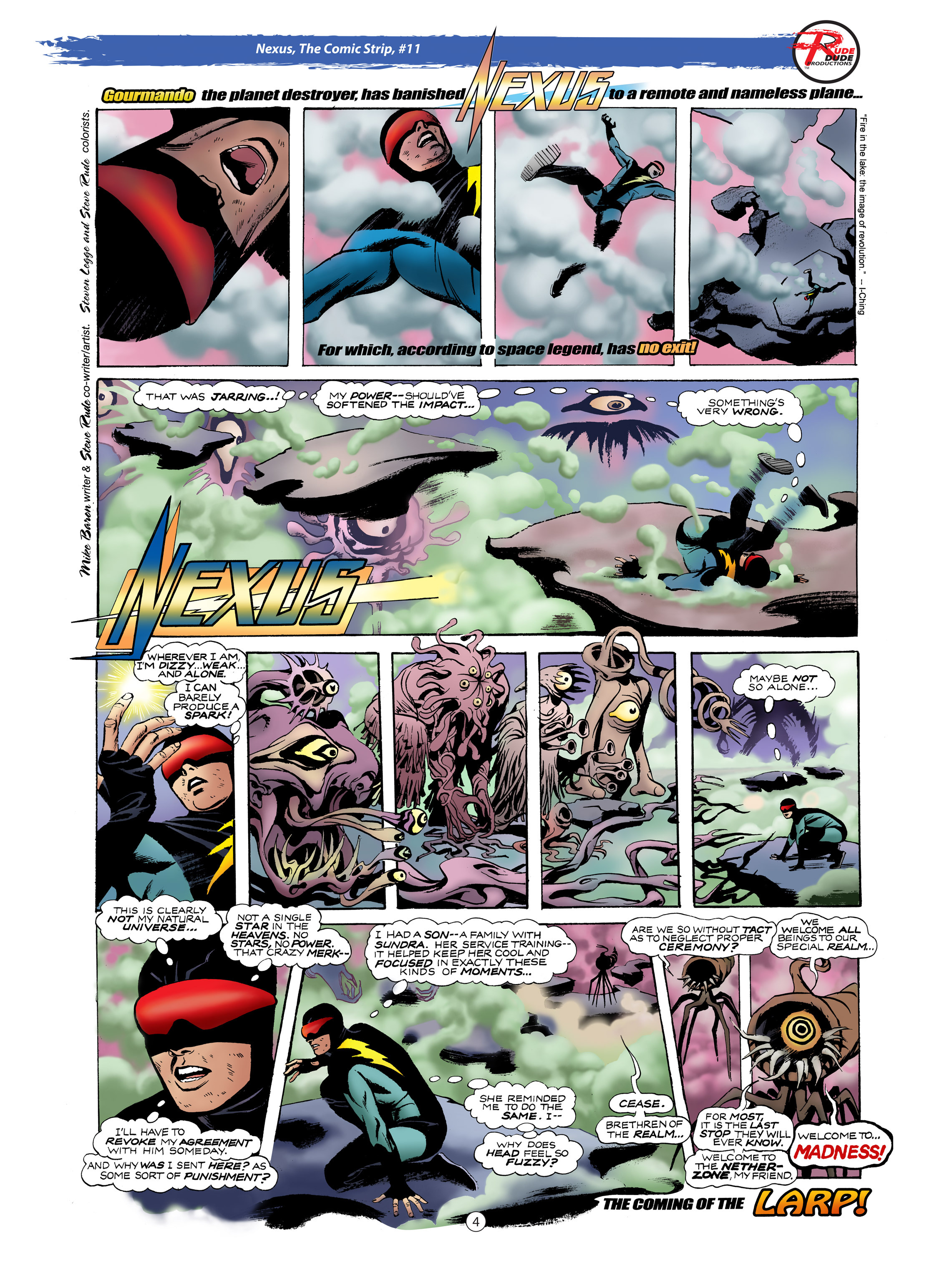 Read online Nexus: The Comic Strip comic -  Issue #3 - 4