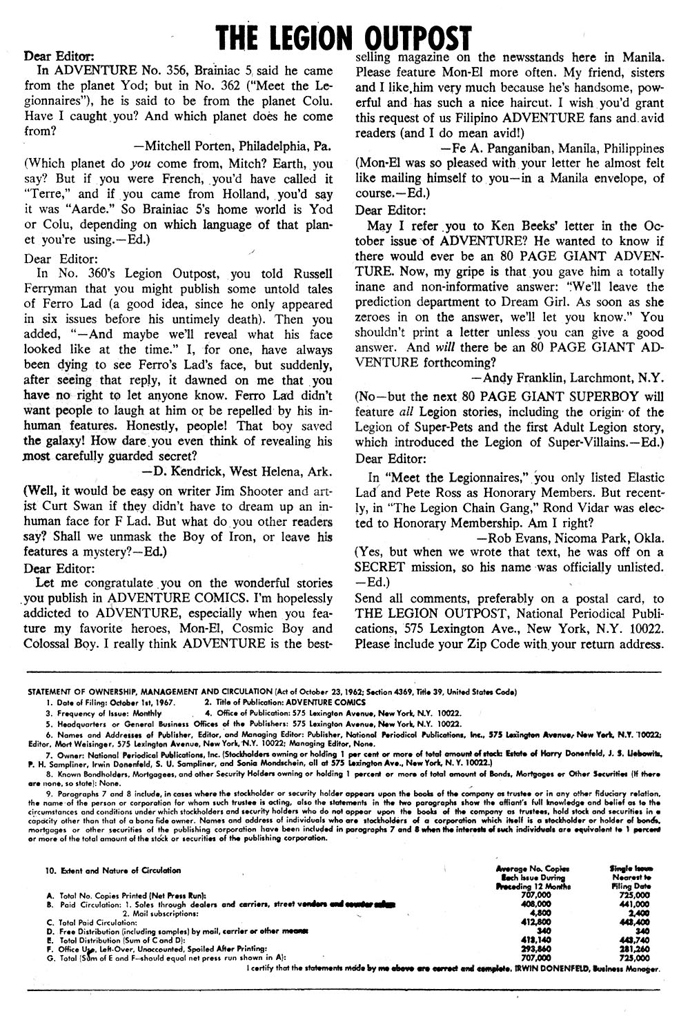 Read online Adventure Comics (1938) comic -  Issue #366 - 24