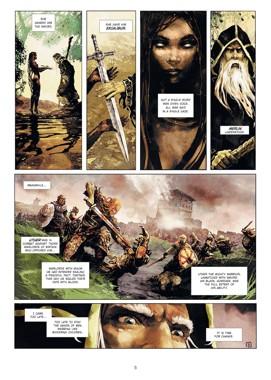 Excalibur - The Chronicles issue TPB 1 - Page 5