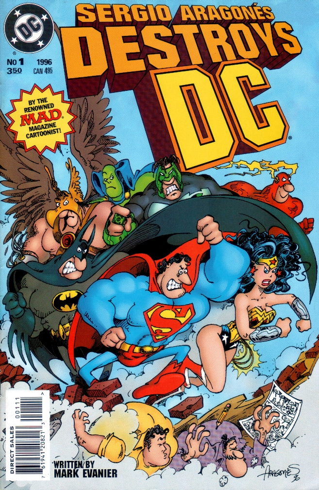 Read online Sergio Aragones Destroys DC comic -  Issue # Full - 1