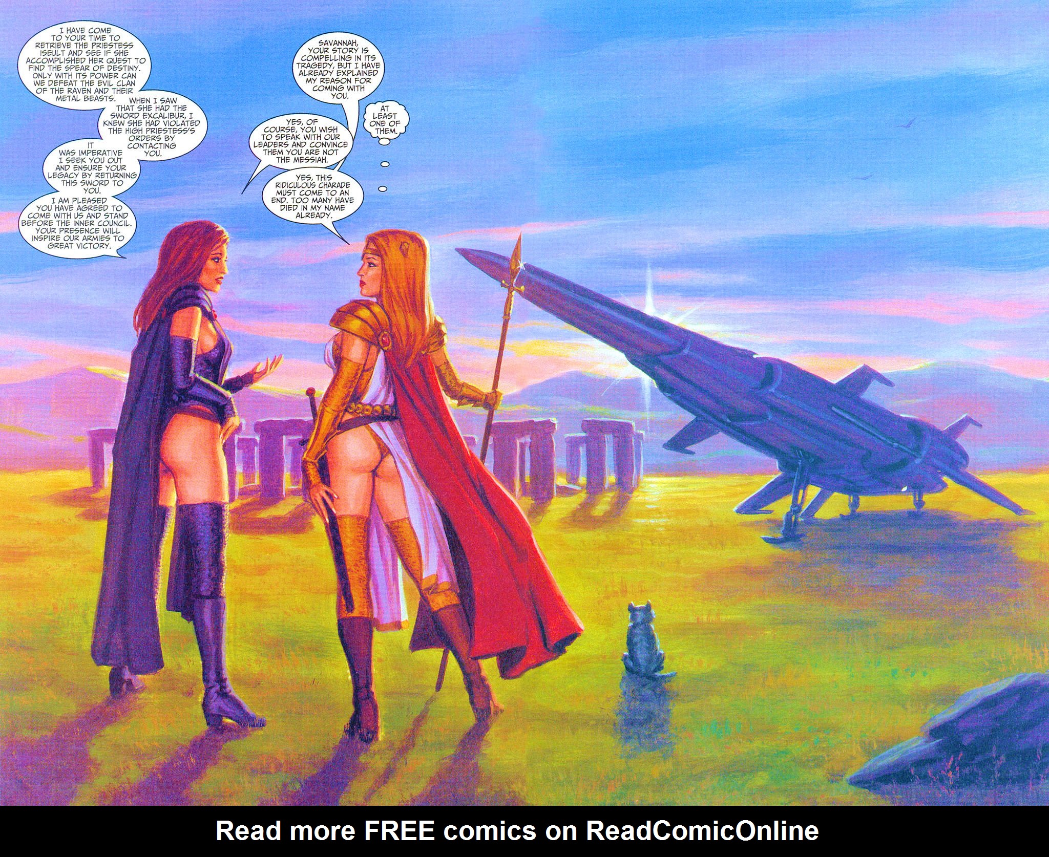 Read online Lady Pendragon comic -  Issue #7 - 9