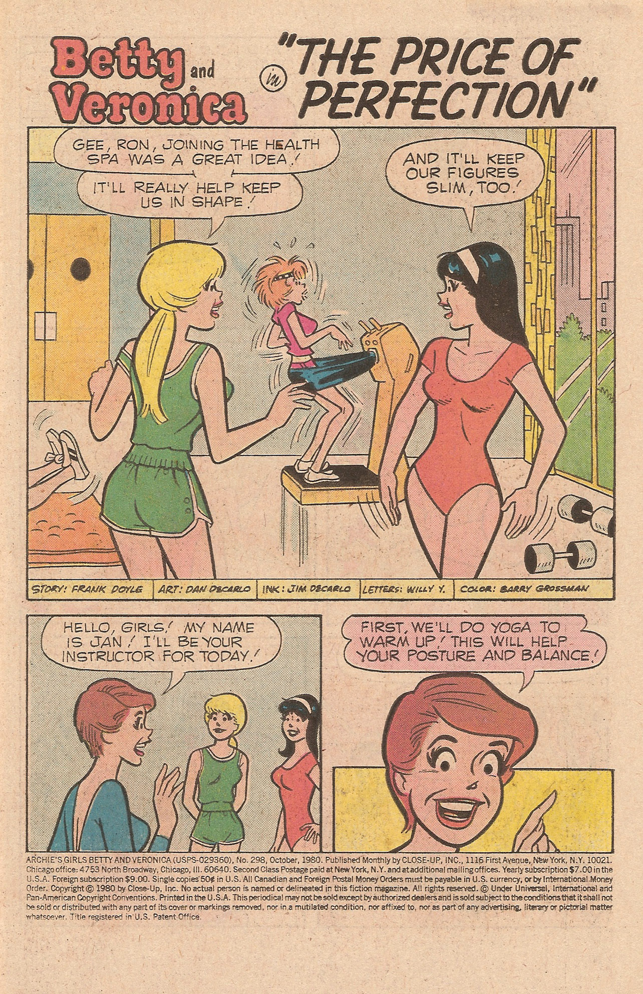 Read online Archie's Girls Betty and Veronica comic -  Issue #298 - 3