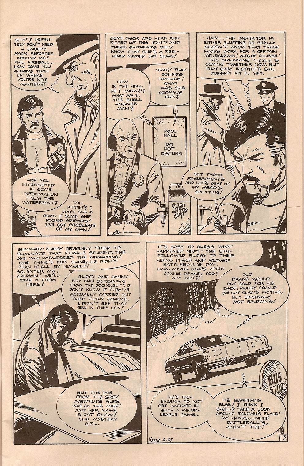 Read online Cat Claw comic -  Issue #3 - 5