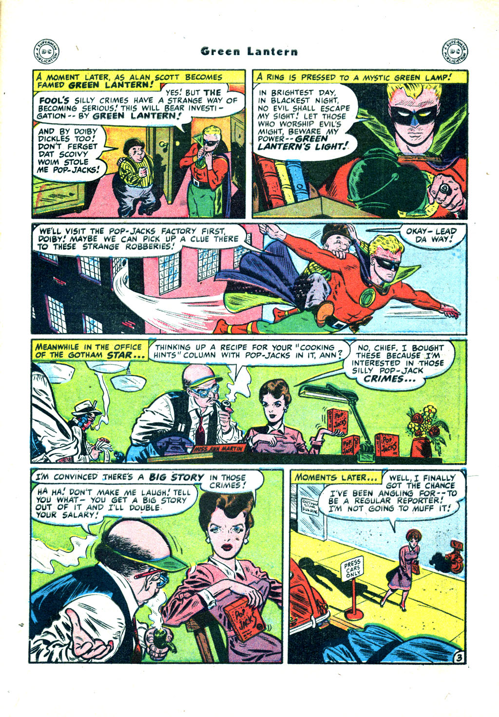 Read online Green Lantern (1941) comic -  Issue #31 - 39