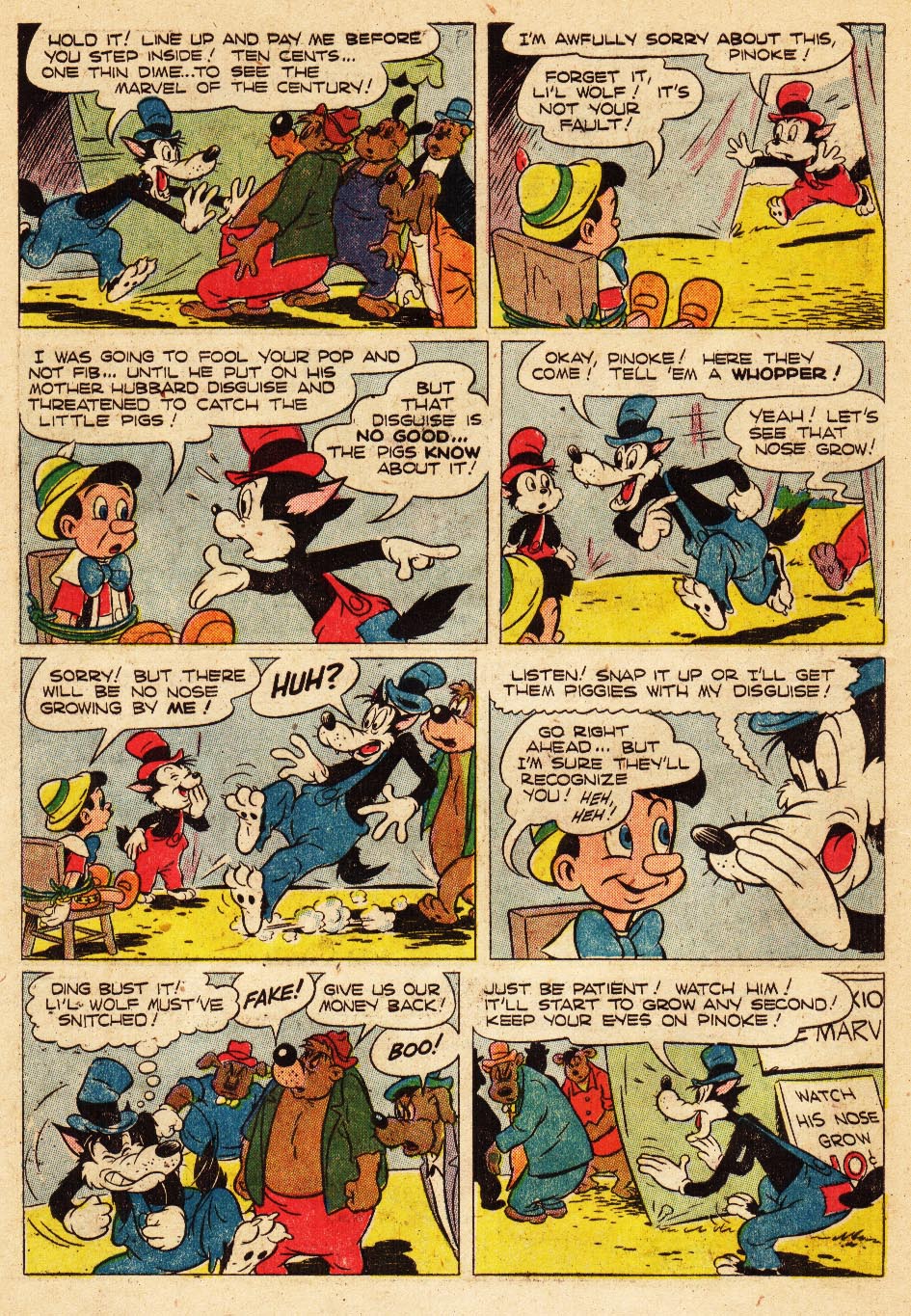 Read online Walt Disney's Comics and Stories comic -  Issue #158 - 18