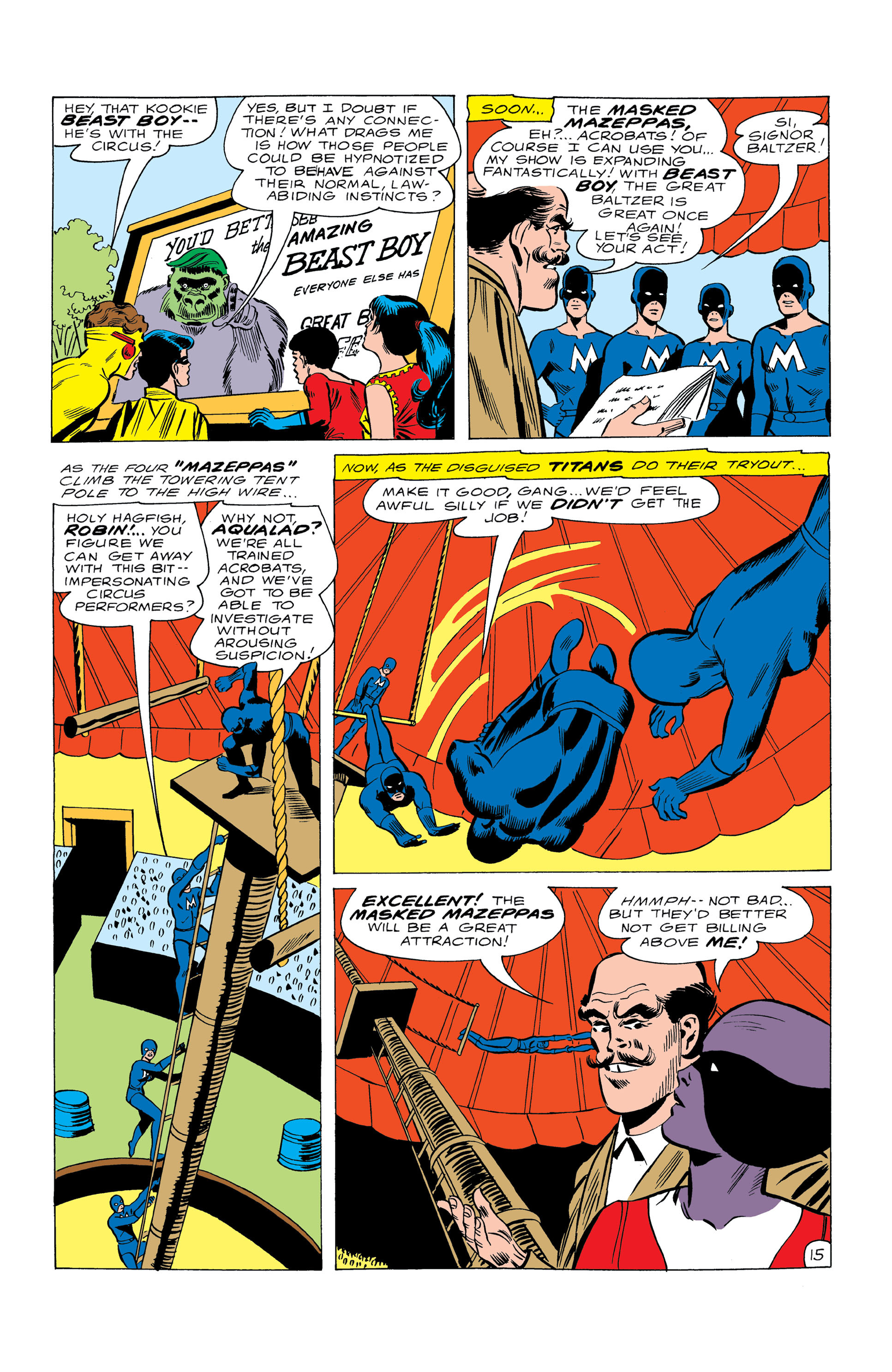 Read online Teen Titans (1966) comic -  Issue #6 - 16