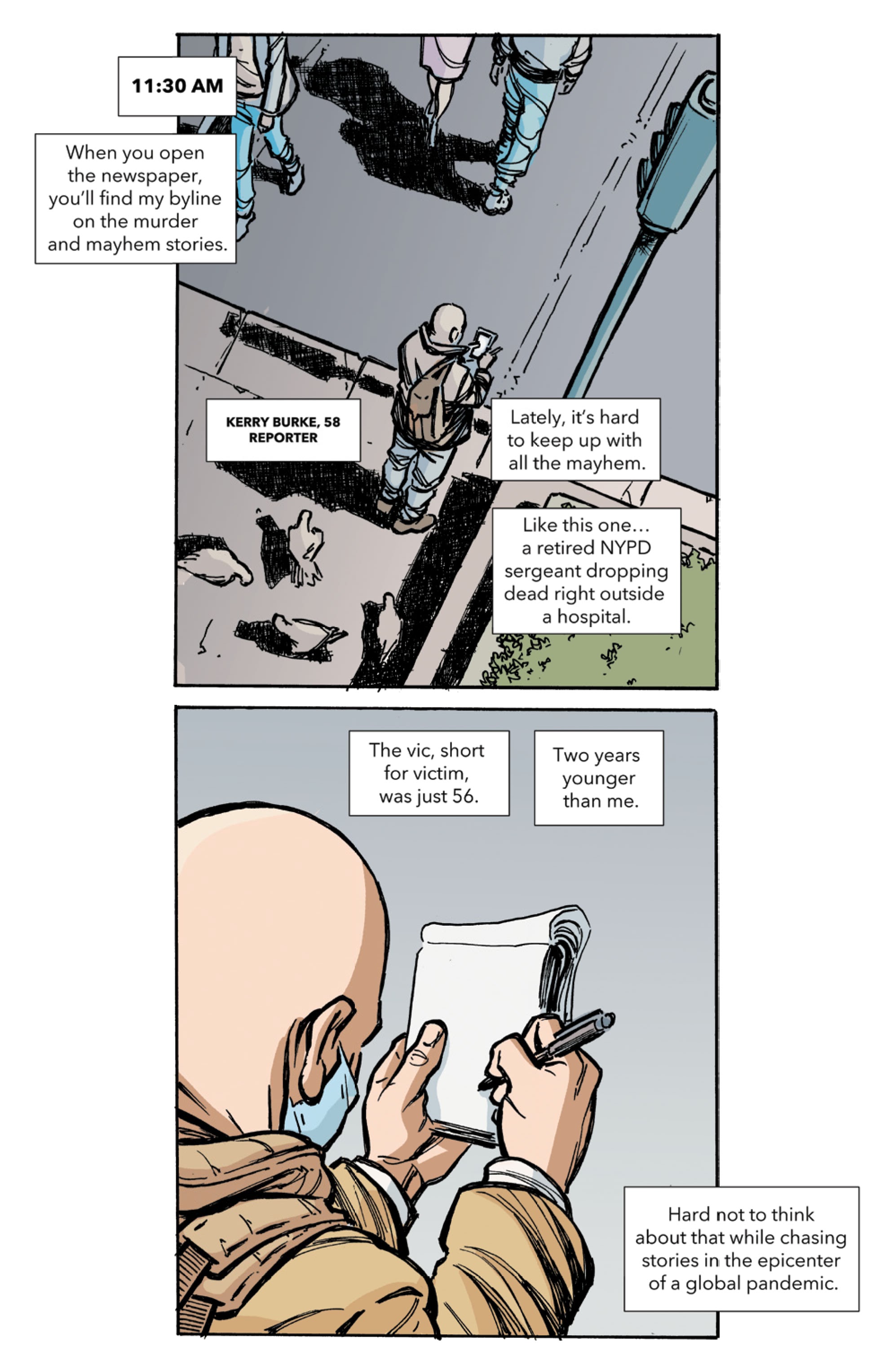 Read online COVID Chronicles comic -  Issue # TPB - 44
