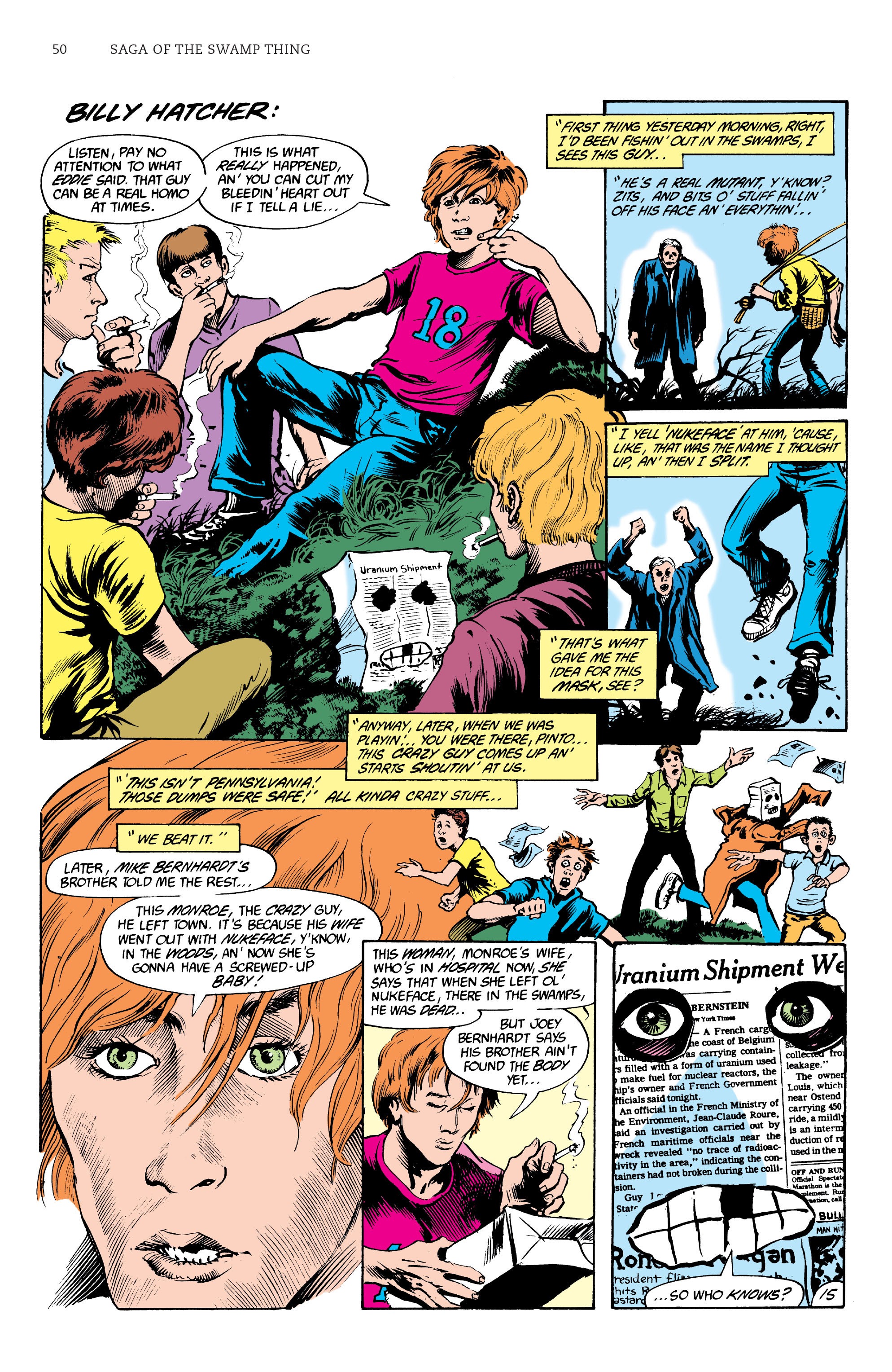Read online Saga of the Swamp Thing comic -  Issue # TPB 3 (Part 1) - 50
