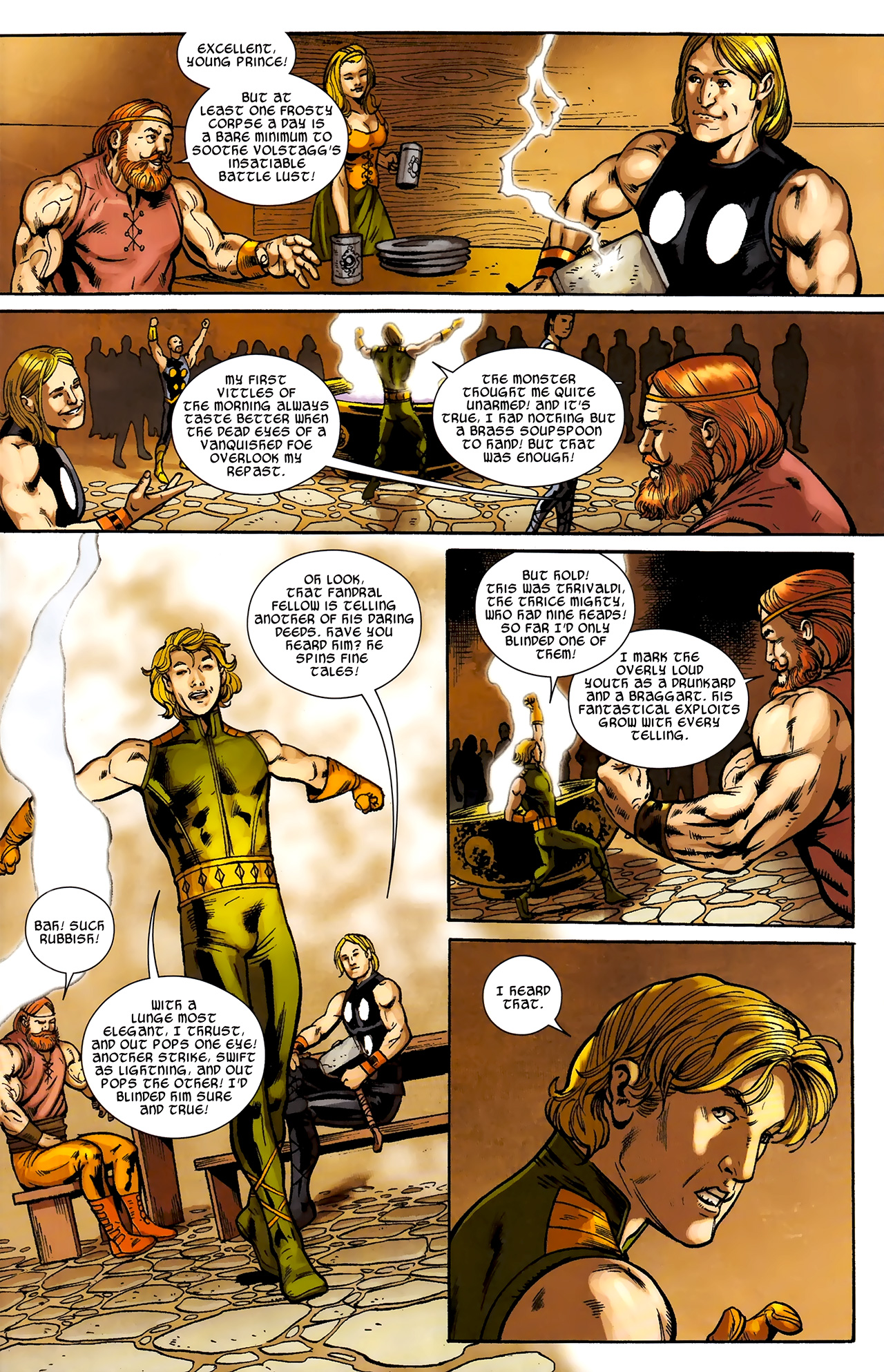 Read online Warriors Three comic -  Issue #2 - 9