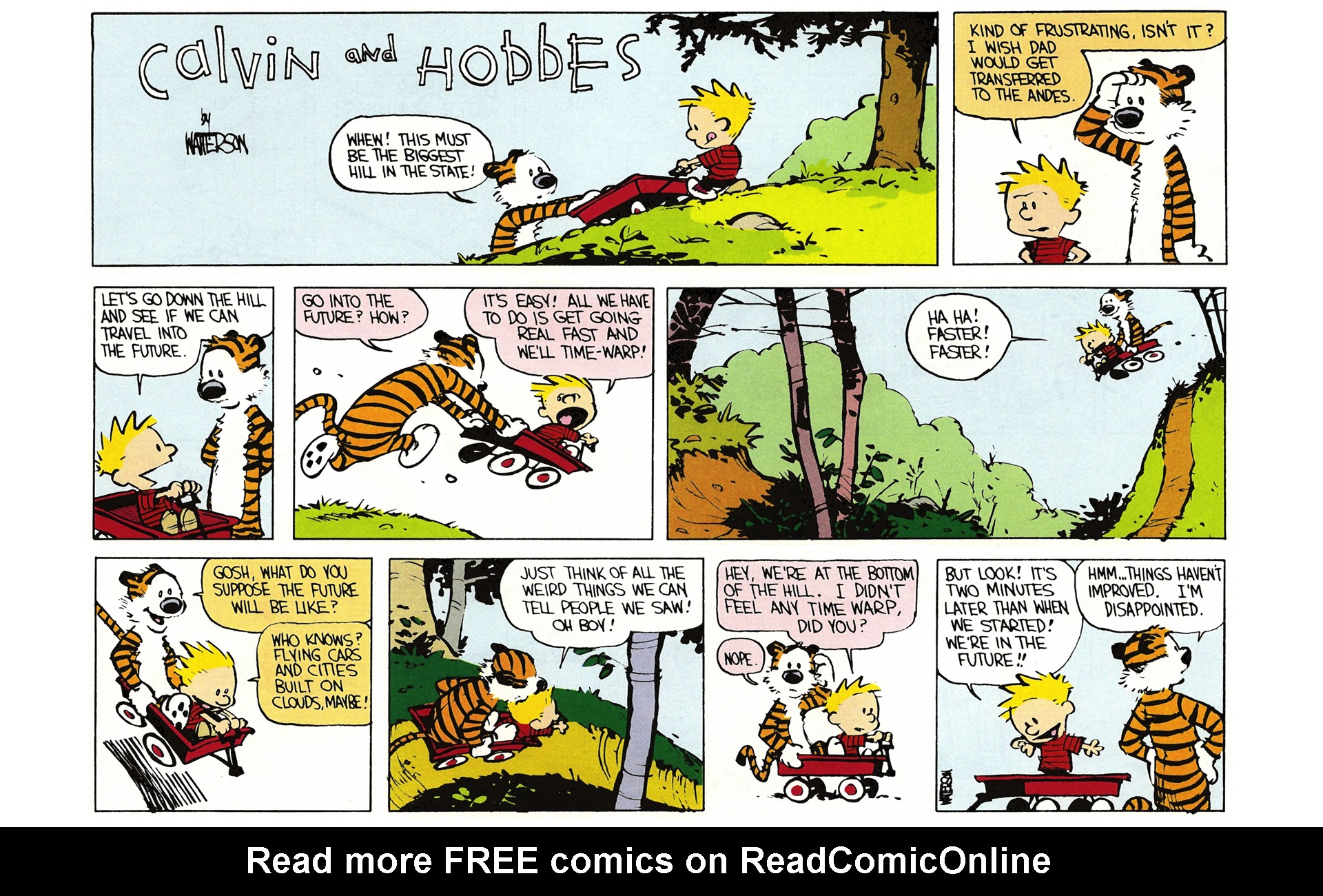 Read Online Calvin And Hobbes Comic Issue 3