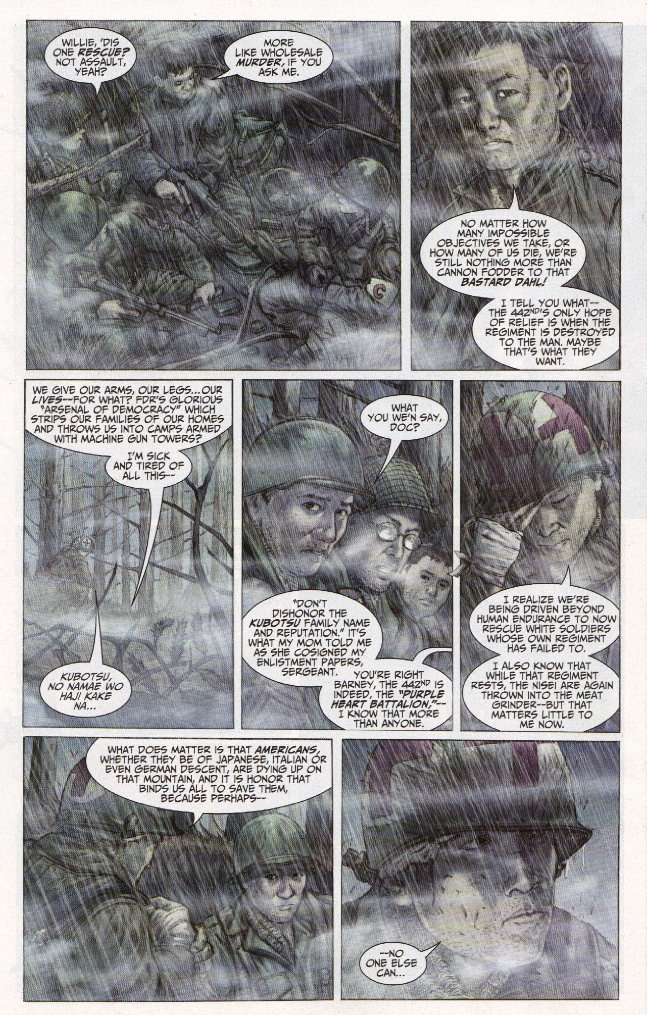 Read online Sgt. Rock: The Lost Battalion comic -  Issue #4 - 18