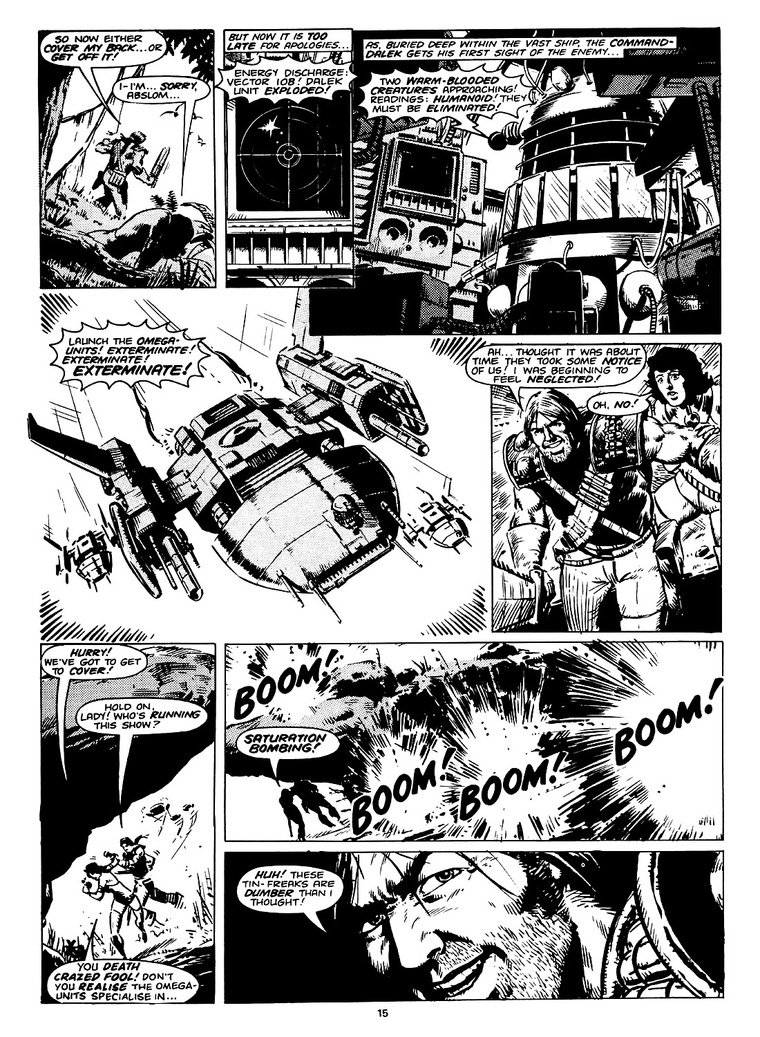 Read online Marvel Graphic Novel comic -  Issue #4 Abslom Daak, Dalek Killer - 15