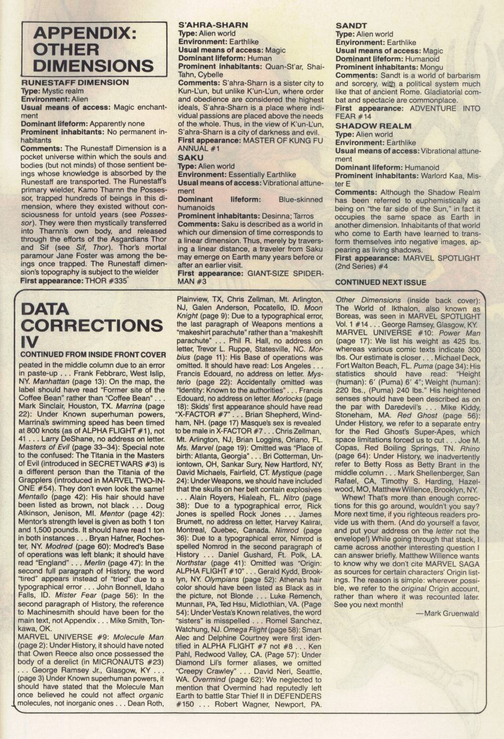 Read online The Official Handbook of the Marvel Universe Deluxe Edition comic -  Issue #13 - 67