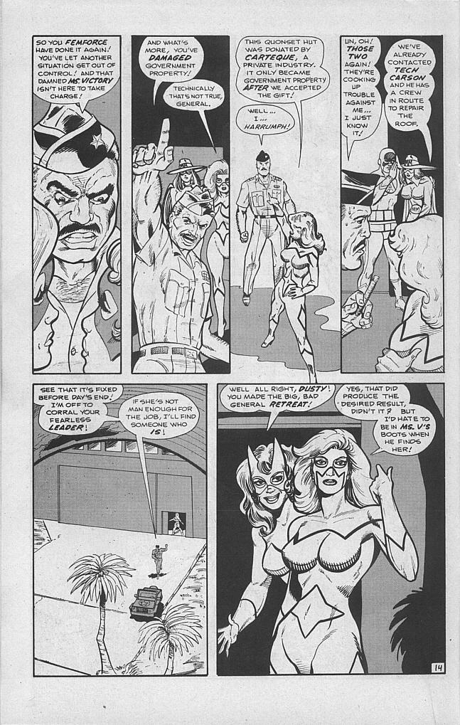 Read online Femforce comic -  Issue #49 - 18