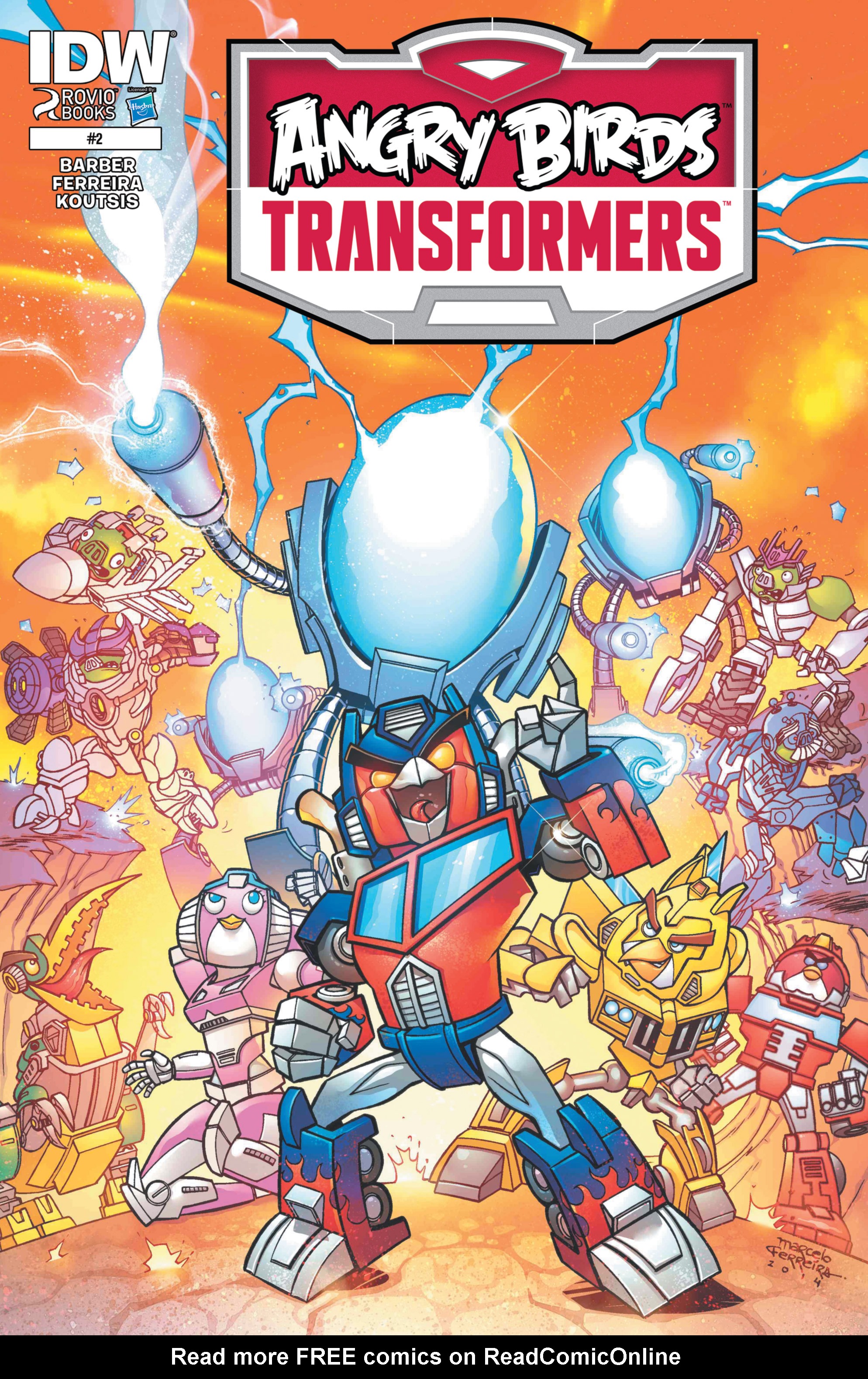 Read online Angry Birds Transformers comic -  Issue #2 - 1