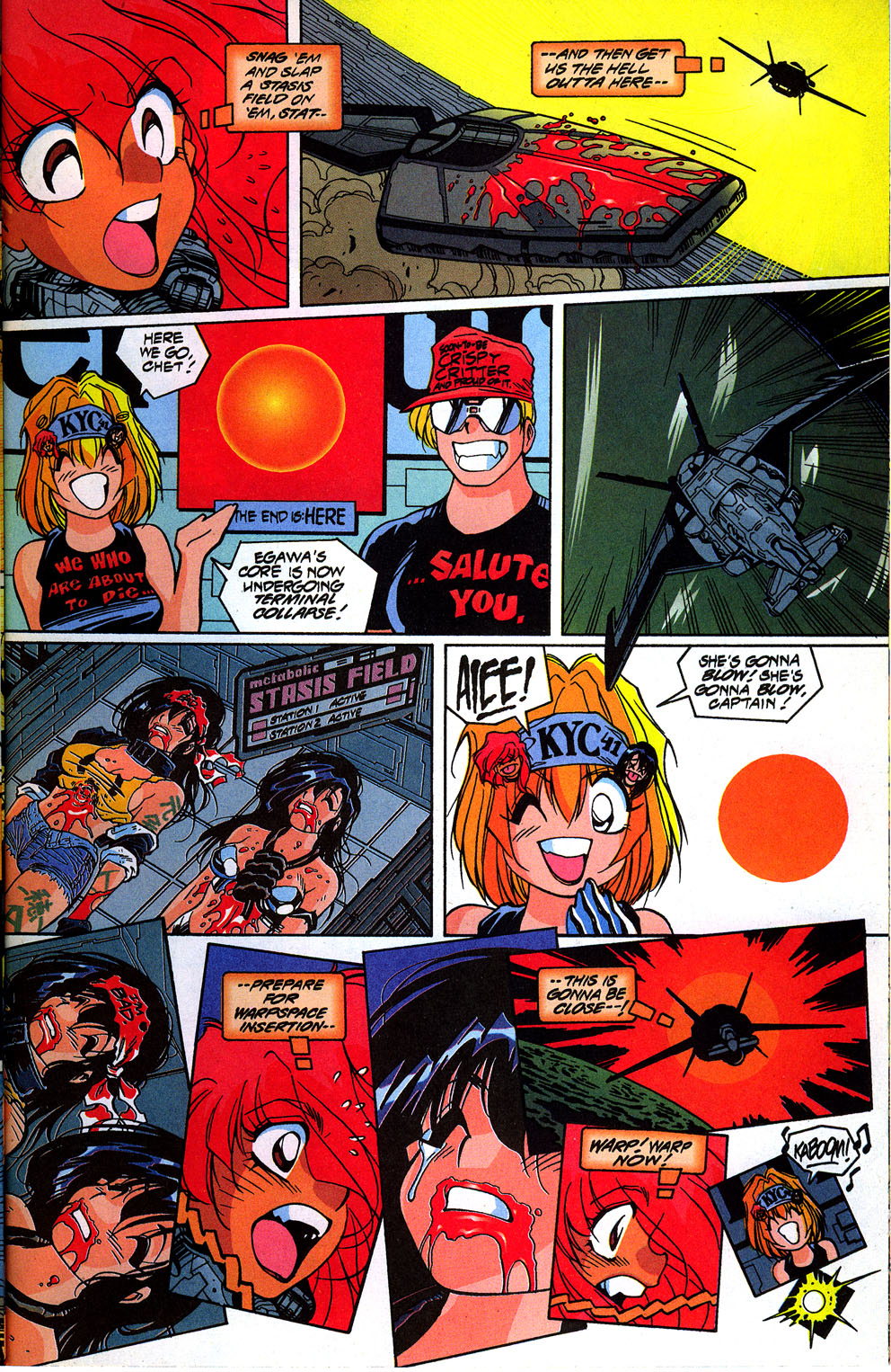 Read online Dirty Pair: Fatal But Not Serious comic -  Issue #5 - 22