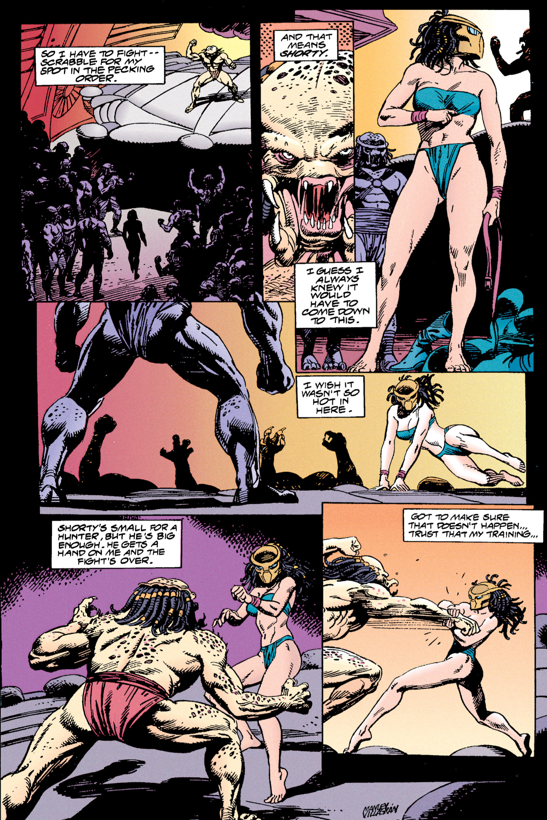 Read online Aliens vs. Predator Omnibus comic -  Issue # _TPB 1 Part 3 - 55